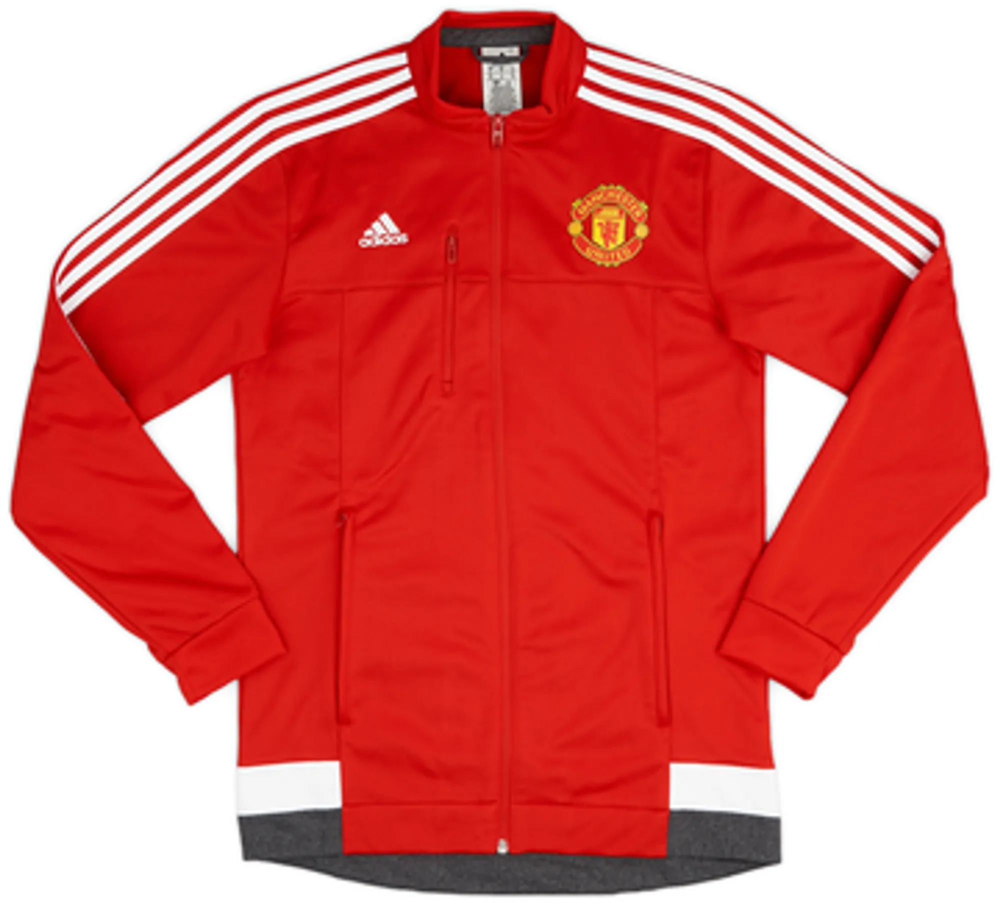 2015-16 Manchester United adidas Track Jacket - 10/10 - (L)