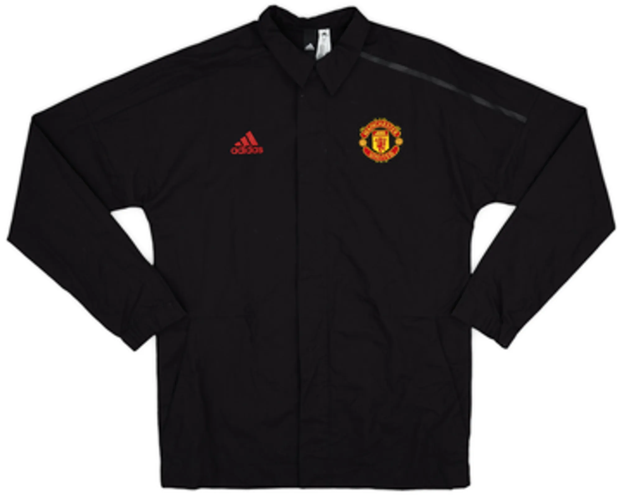 2017-18 Manchester United adidas Coach Jacket - 8/10 - (M)