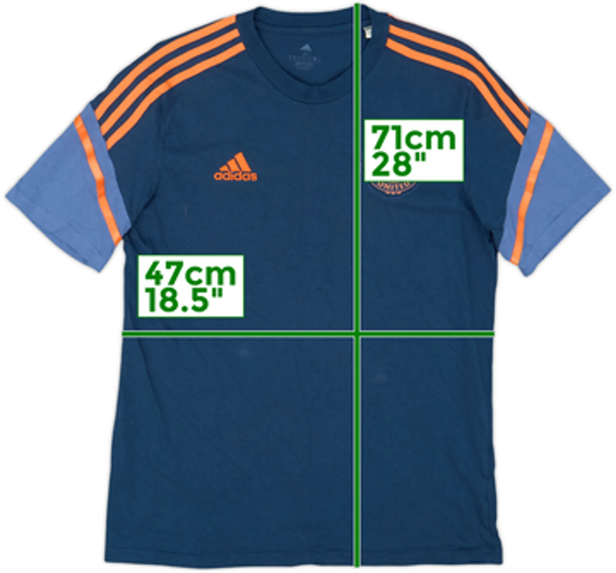 2022-23 Manchester United adidas Cotton Tee - 6/10 - (L)