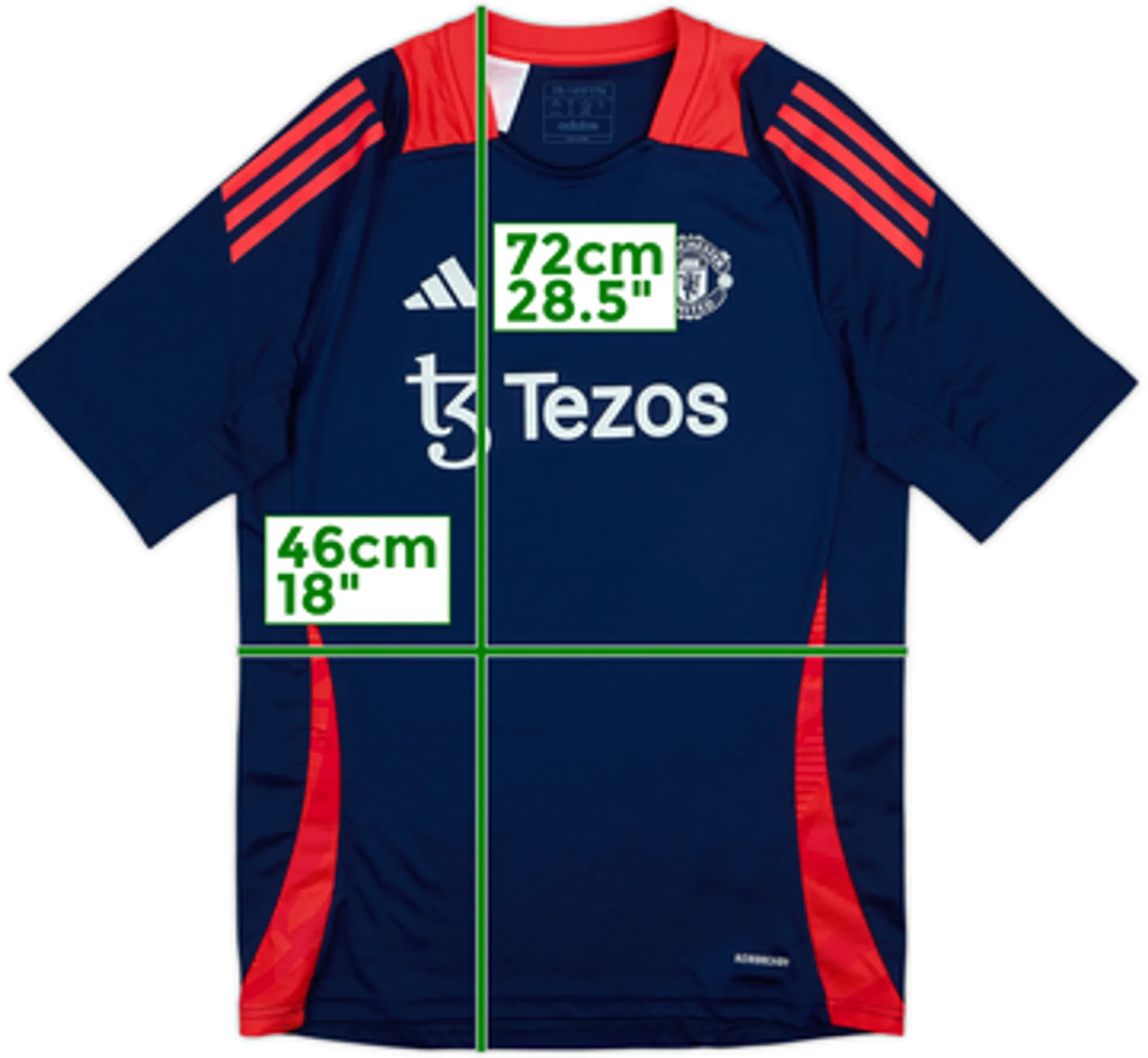 2024-25 Manchester United adidas Training Shirt - 9/10 - (XL)