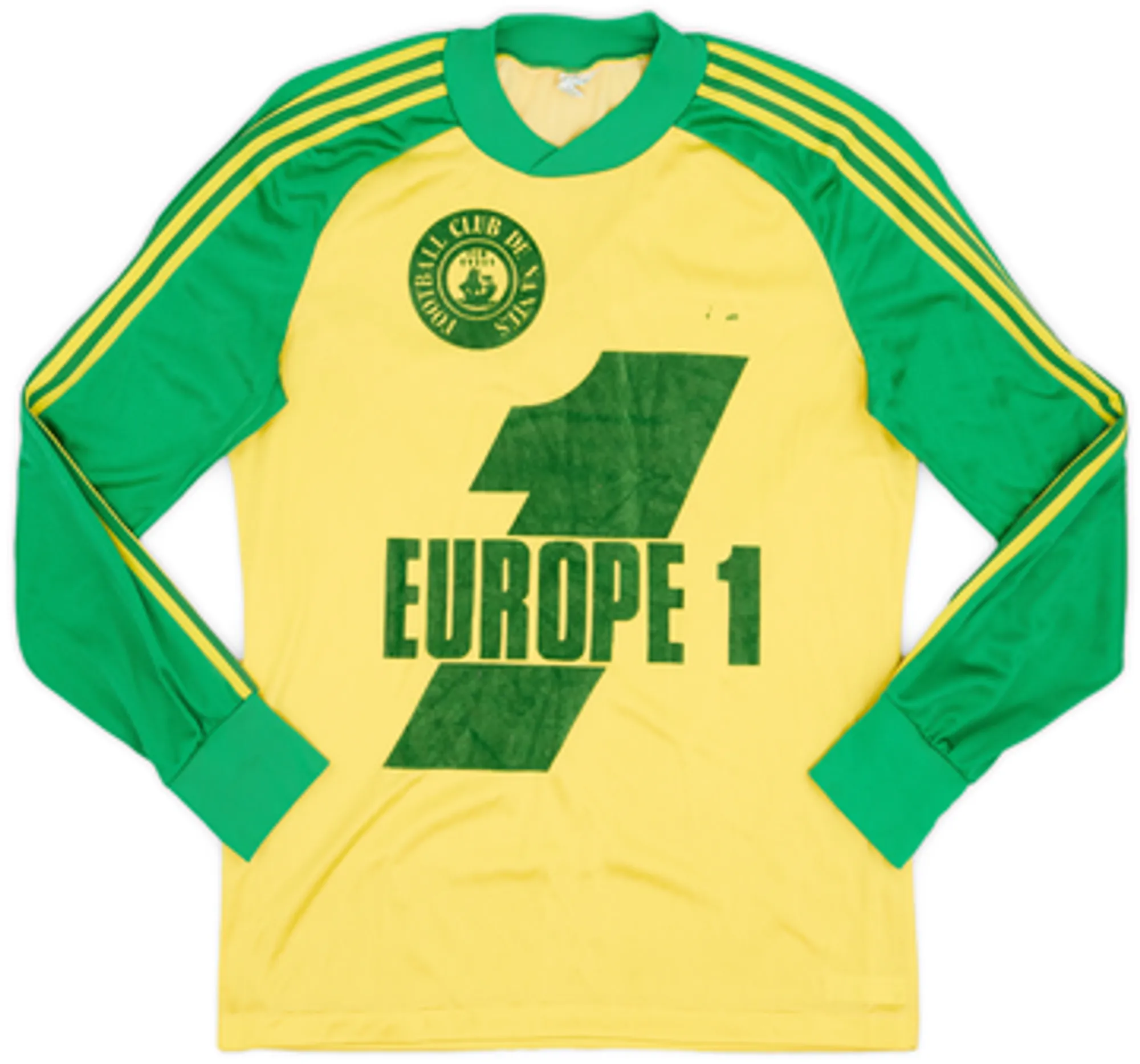 1978-79 Nantes Home L/S Shirt - 8/10 - (S)