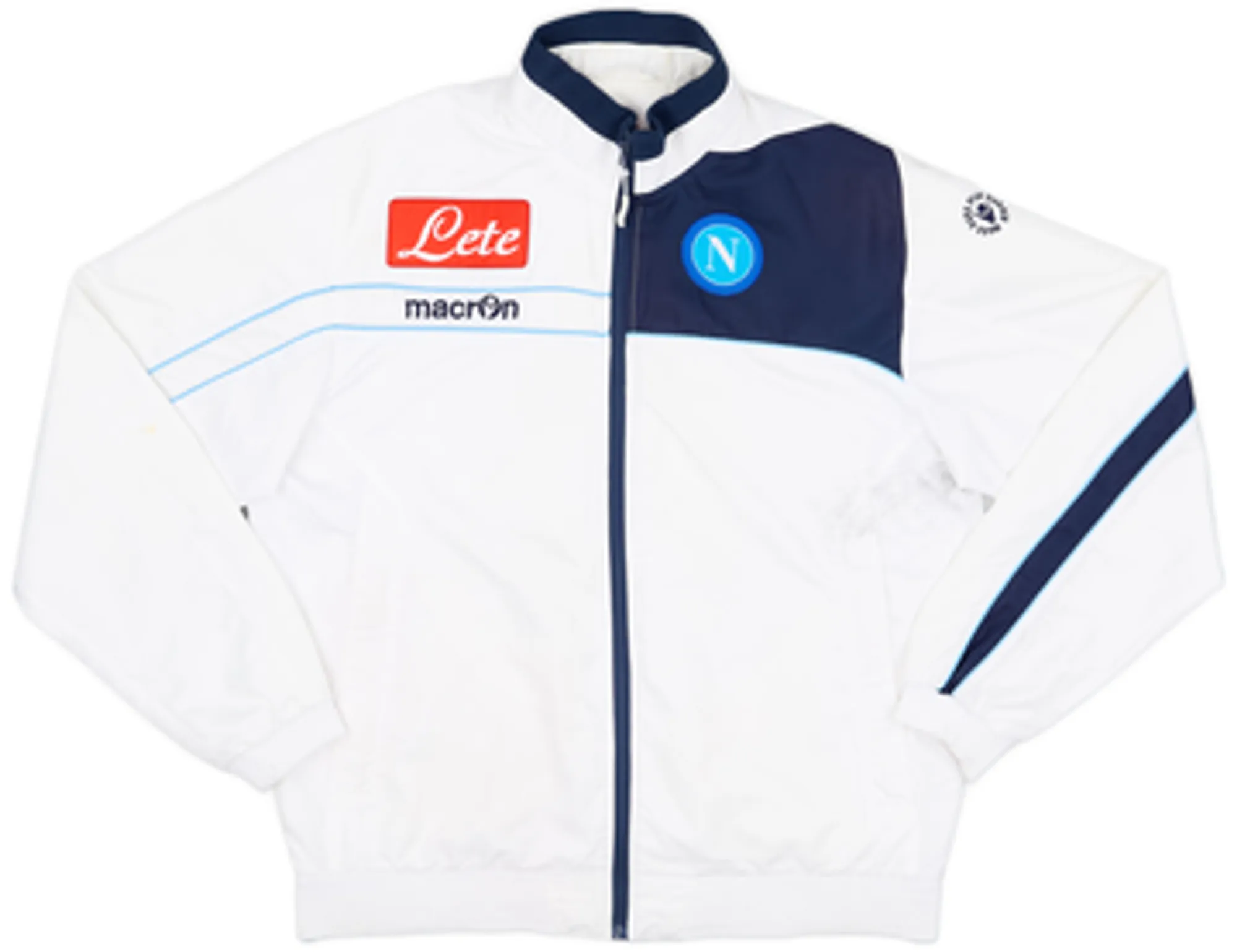 2011-12 Napoli Macron Track Jacket - 6/10 - (L)