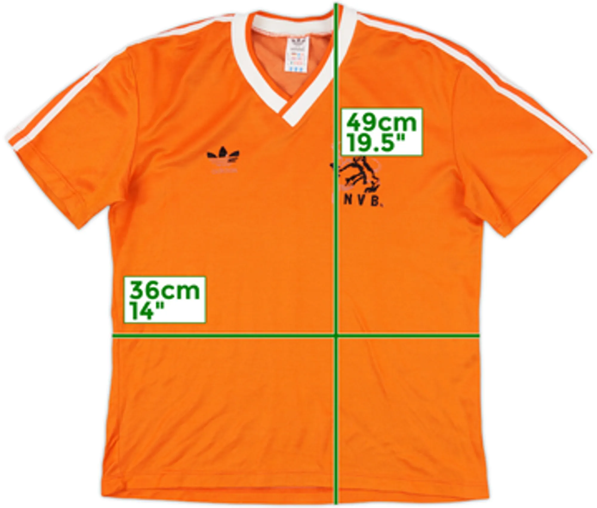 1985-88 Netherlands Home Shirt - 5/10 - (L)