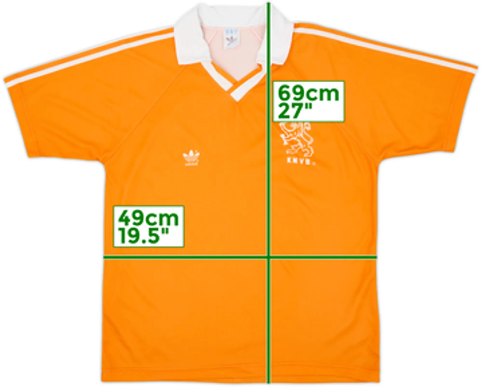 1990-92 Netherlands Home Shirt - 8/10 - (L)