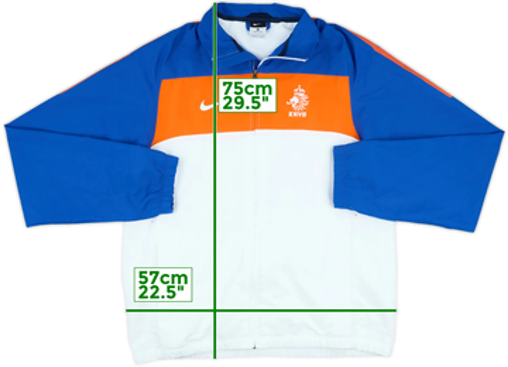2010-12 Netherlands Nike Track Jacket - 9/10 - (M)