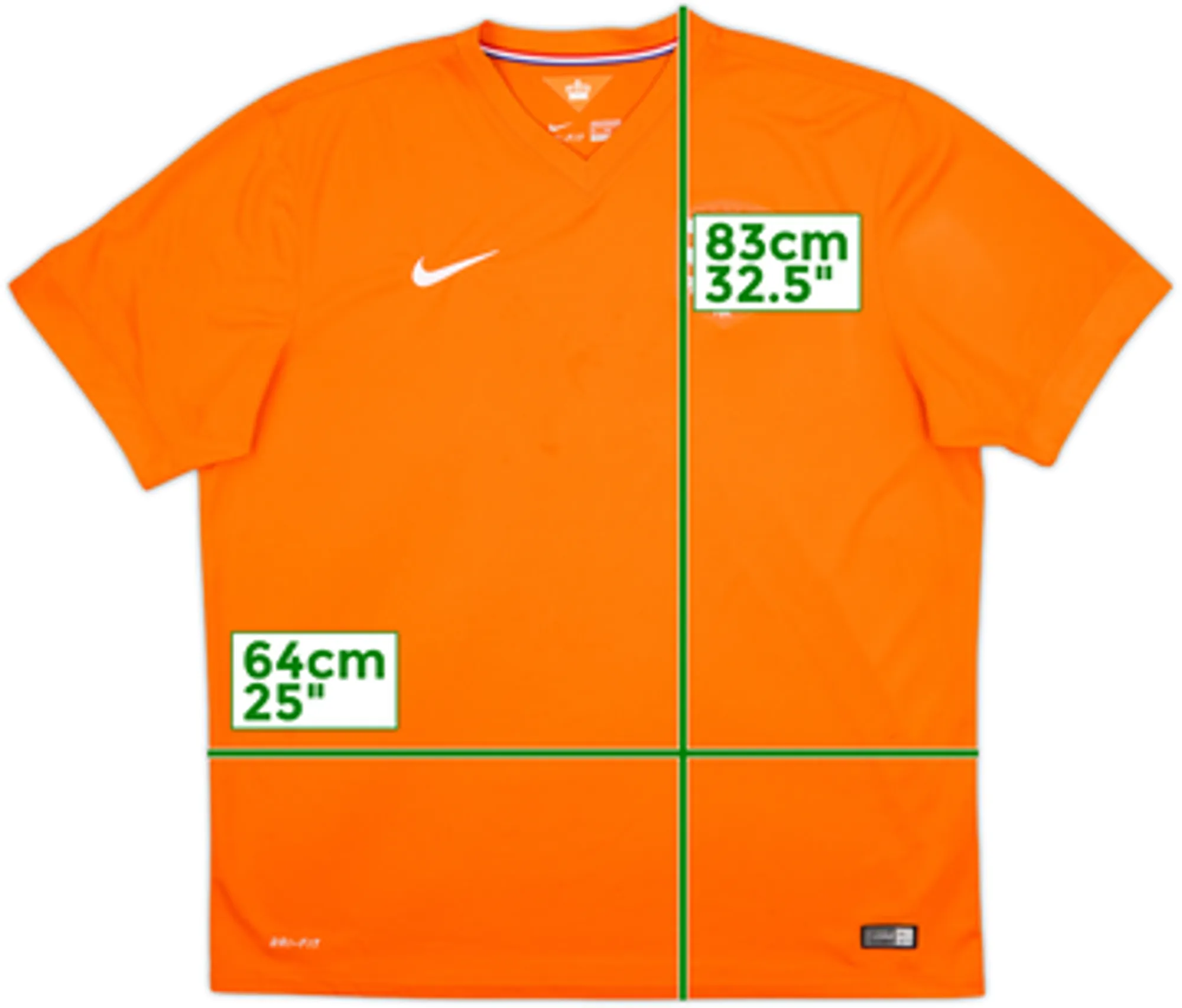 2014-15 Netherlands Home Shirt - 7/10 - (L)