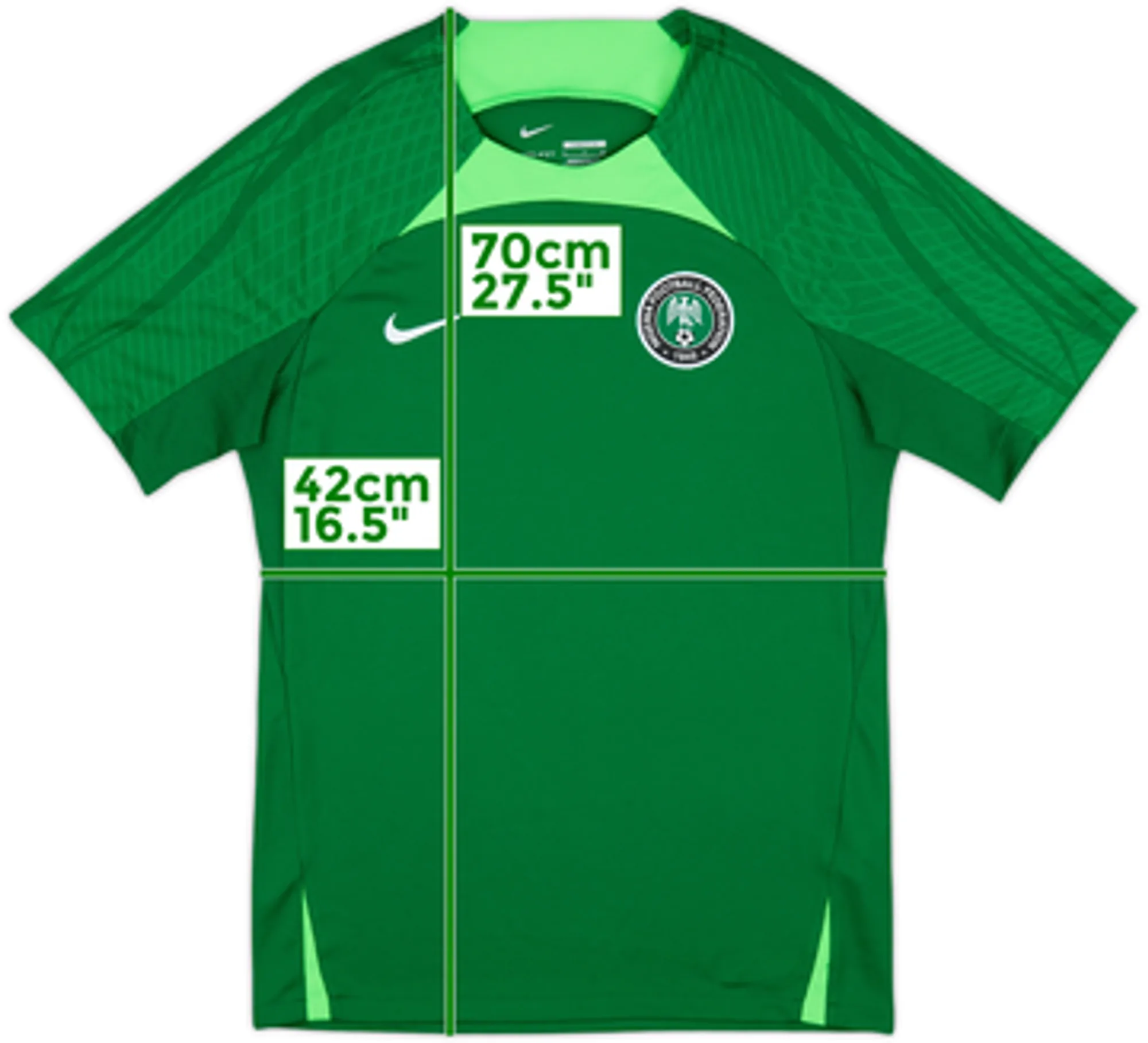2022-23 Nigeria Nike Training Shirt - 8/10 - (L)
