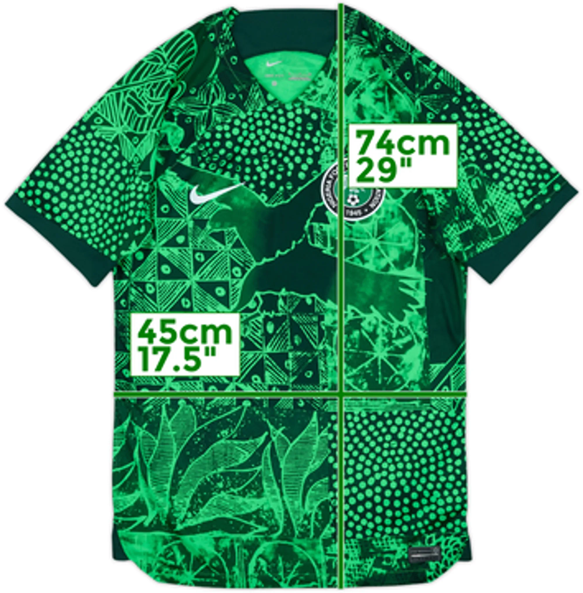 2022-24 Nigeria Home Shirt - 10/10 - (S)