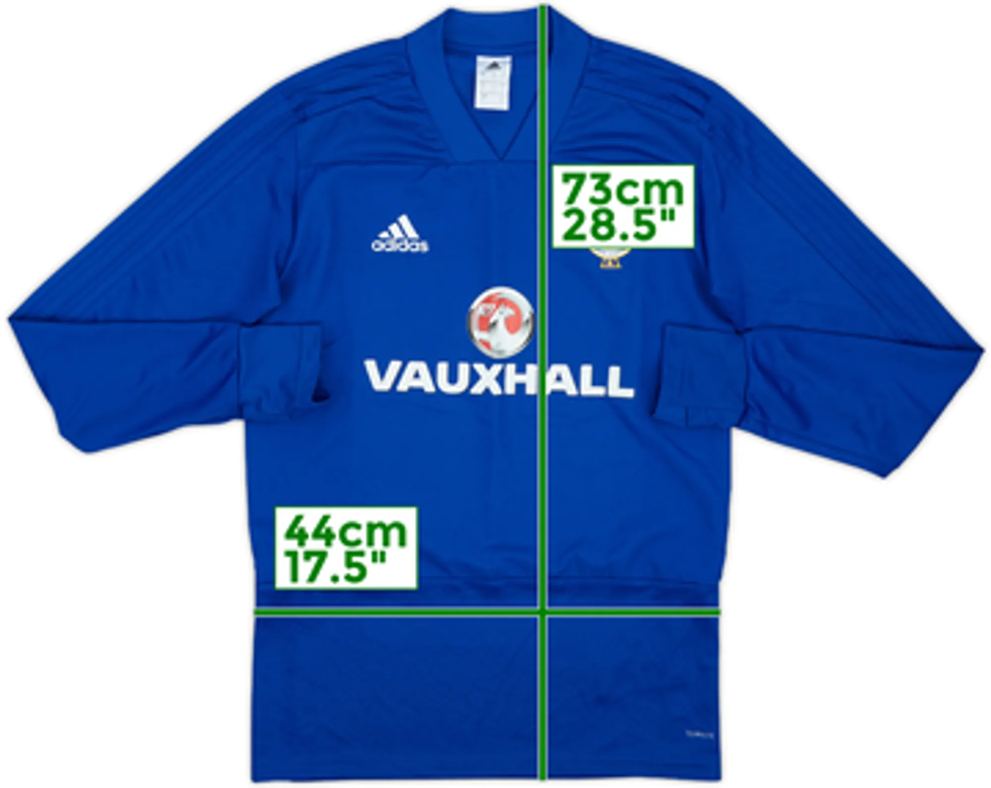 2017-18 Northern Ireland adidas Training Top - 8/10 - (S)