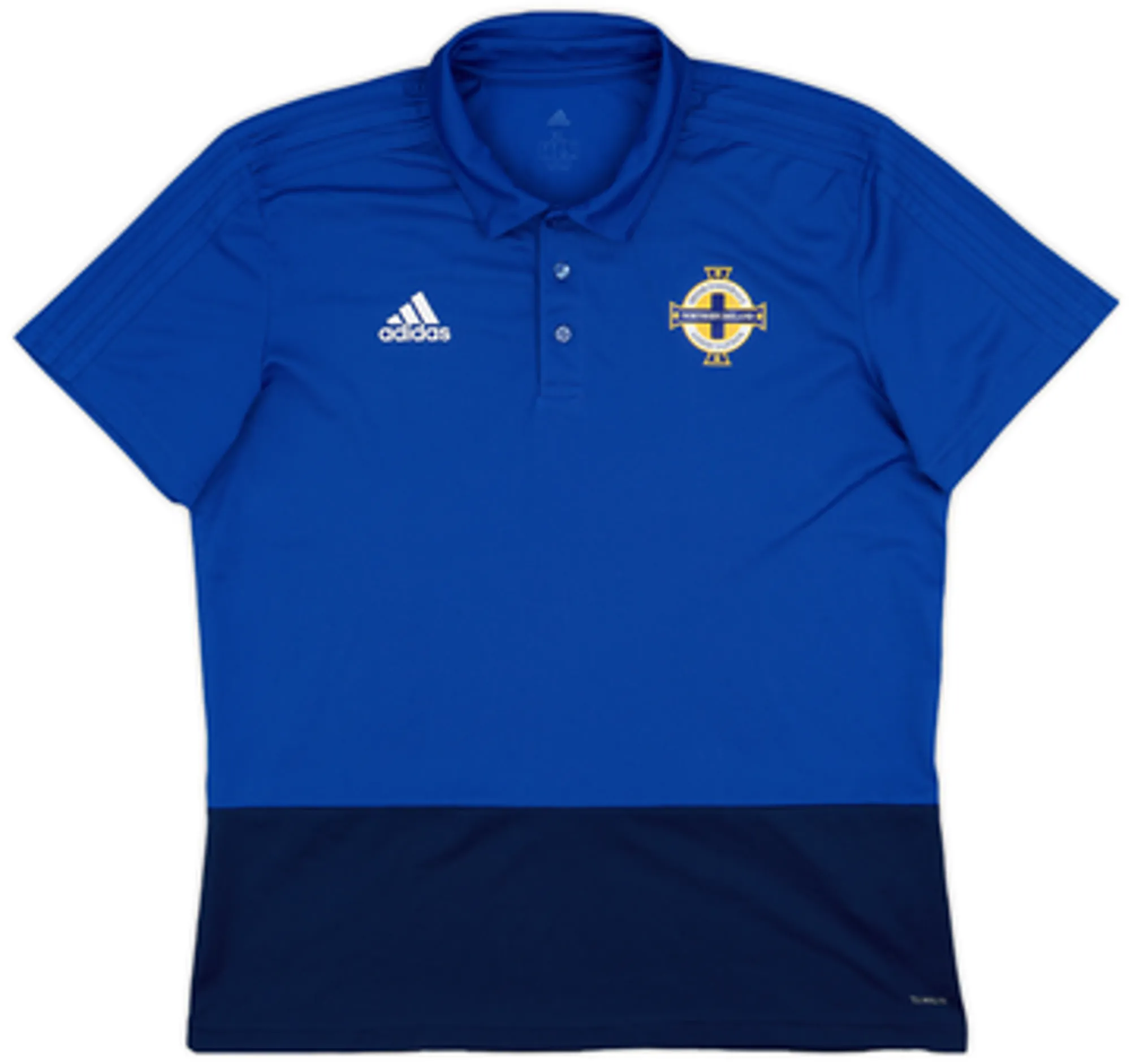 2017-18 Northern Ireland adidas Polo Shirt - 9/10 - (L)