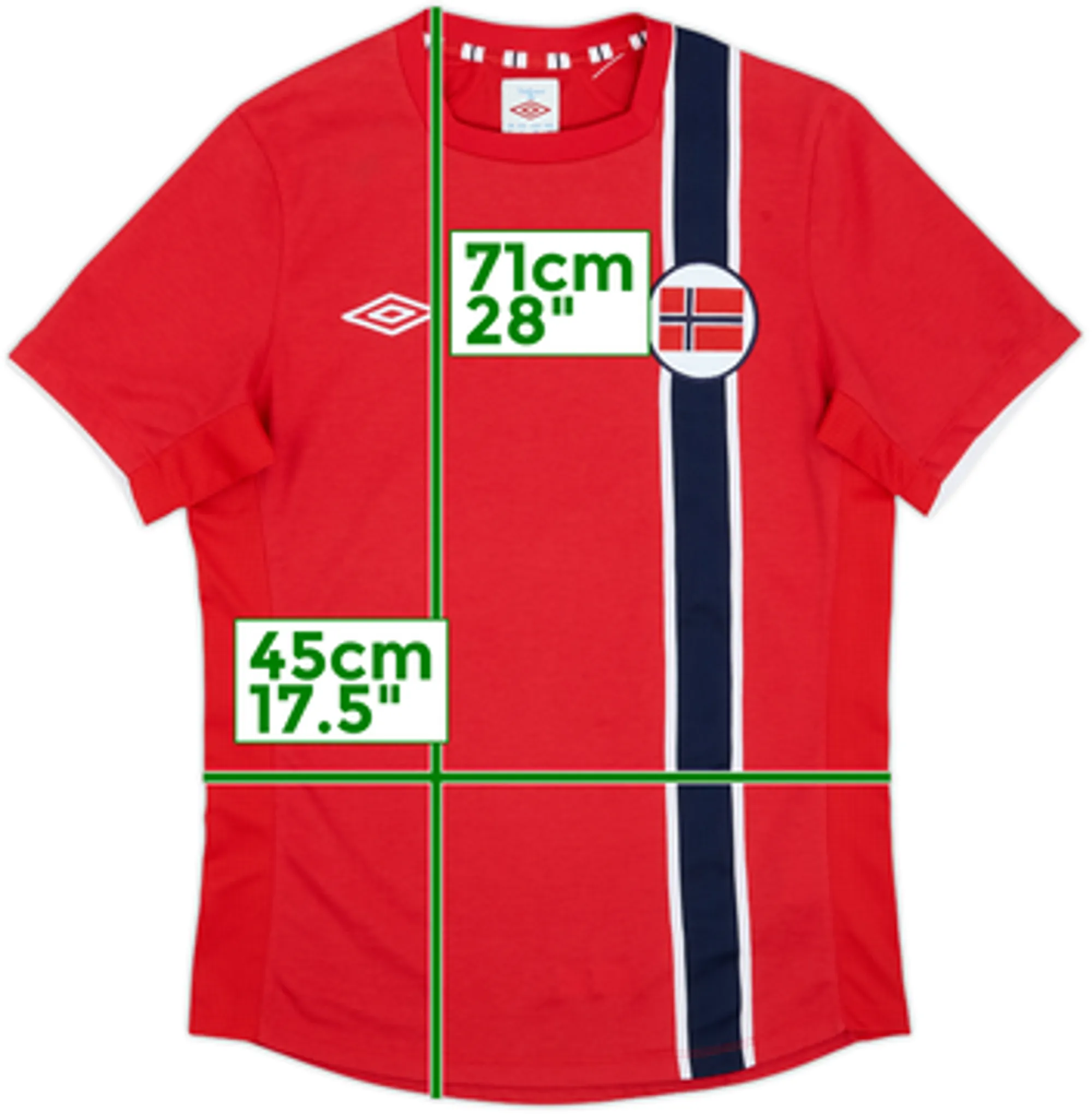 2012-13 Norway Home Shirt - 9/10 - (M)