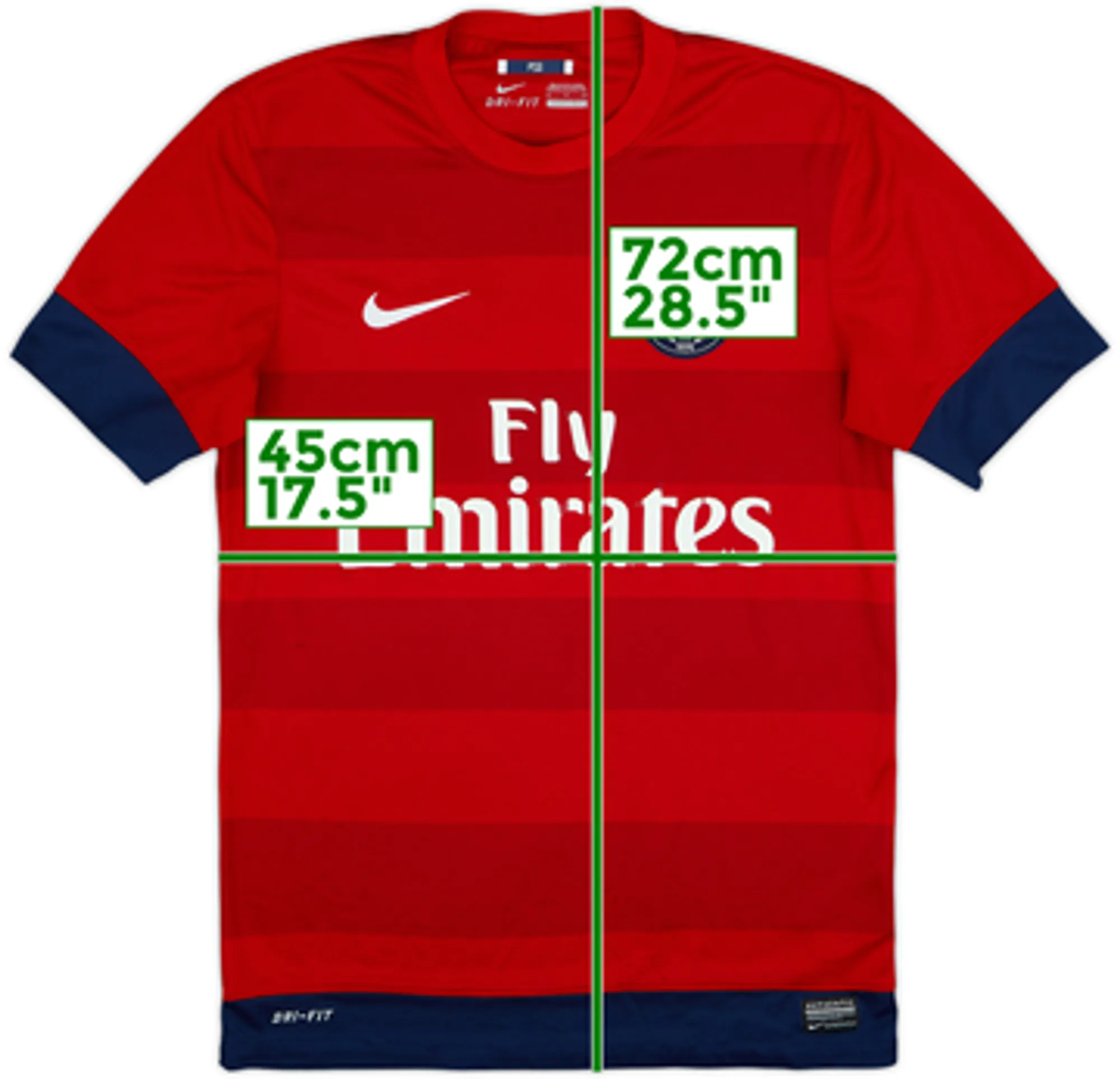 2012-13 Paris Saint-Germain Away Shirt - 5/10 - (S)