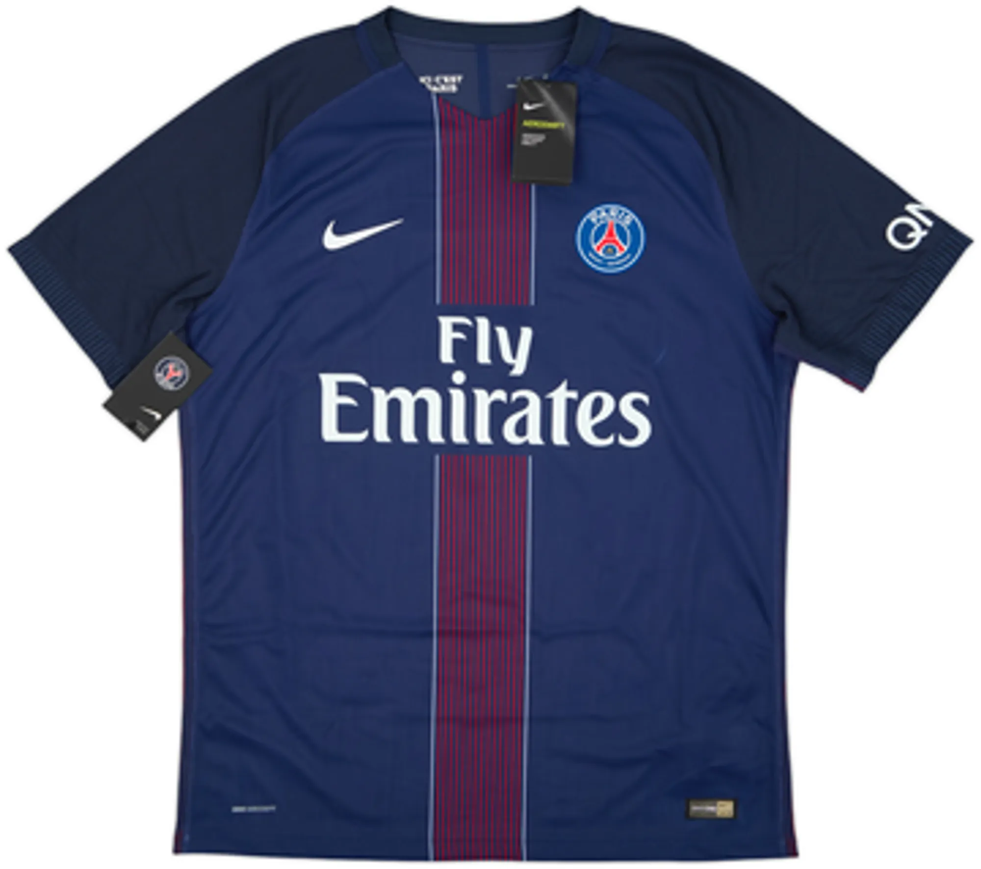 2016-17 Paris Saint-Germain Authentic Home Shirt Cavani #9 (S)