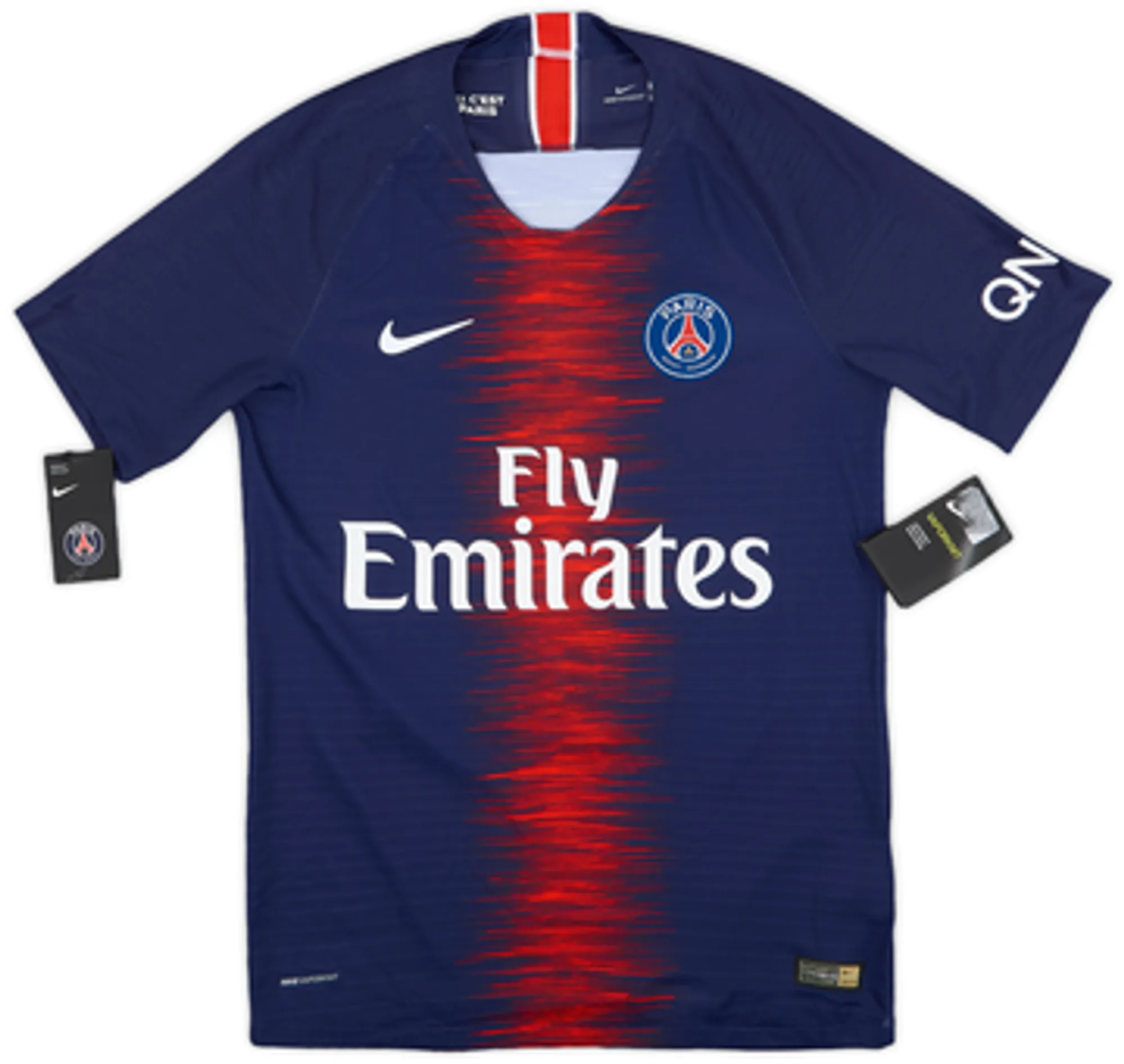 2018-19 Paris Saint-Germain Authentic Home Shirt Mbappe #7 (S)