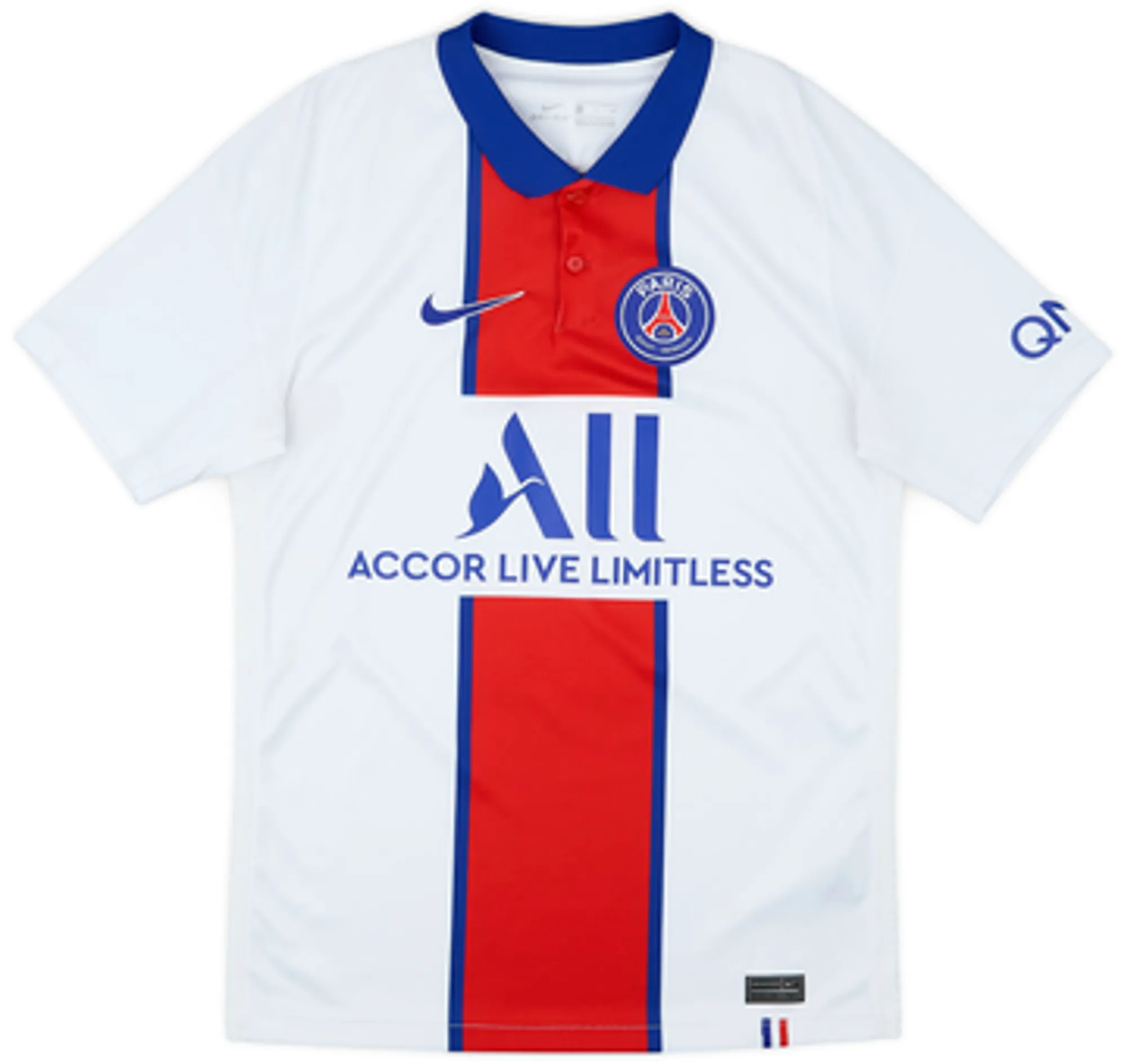 2020-21 Paris Saint-Germain Away Shirt - 9/10 - (M)