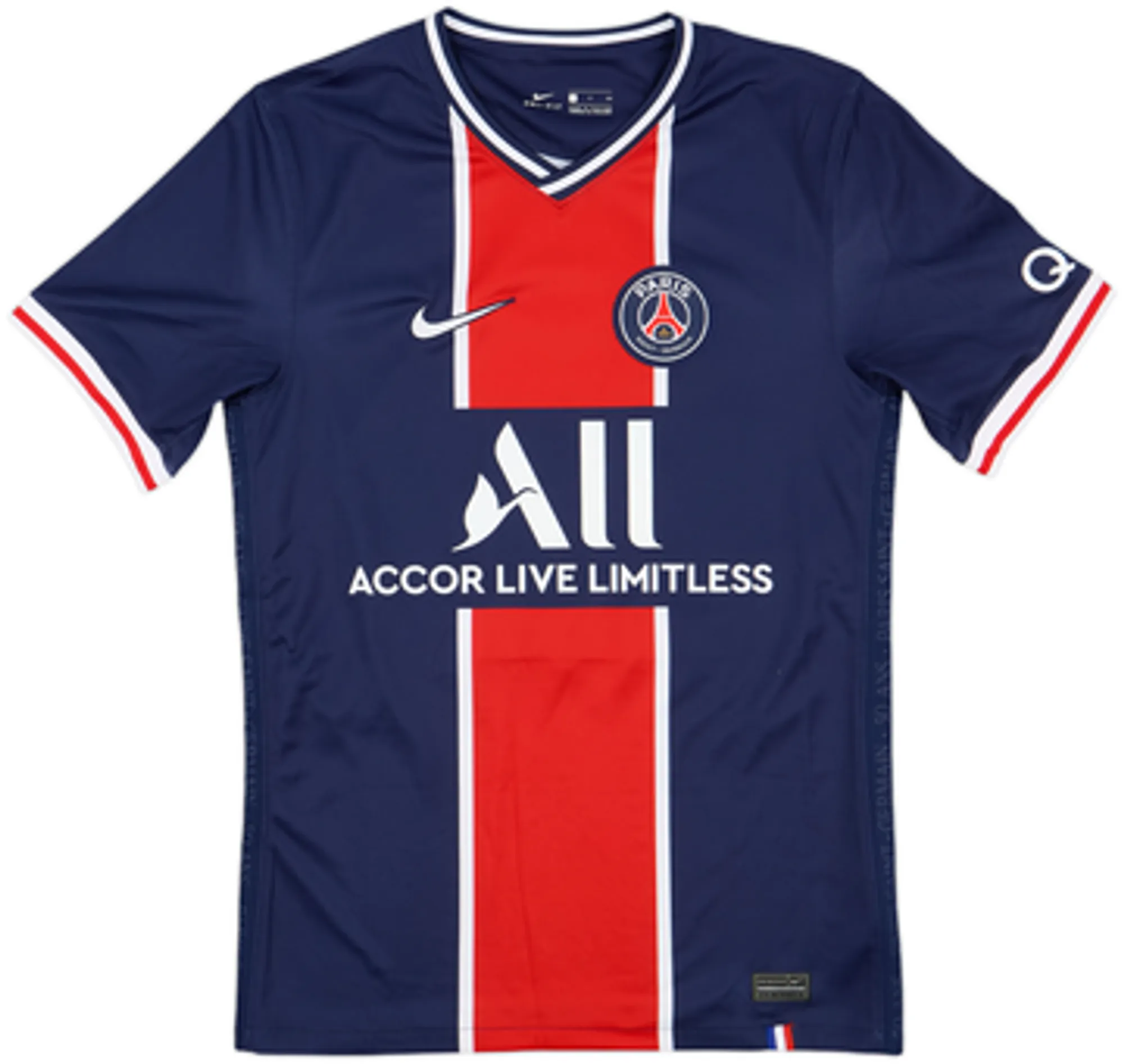 2020-21 Paris Saint-Germain Home Shirt Mbappe #7 - 9/10 - (S)