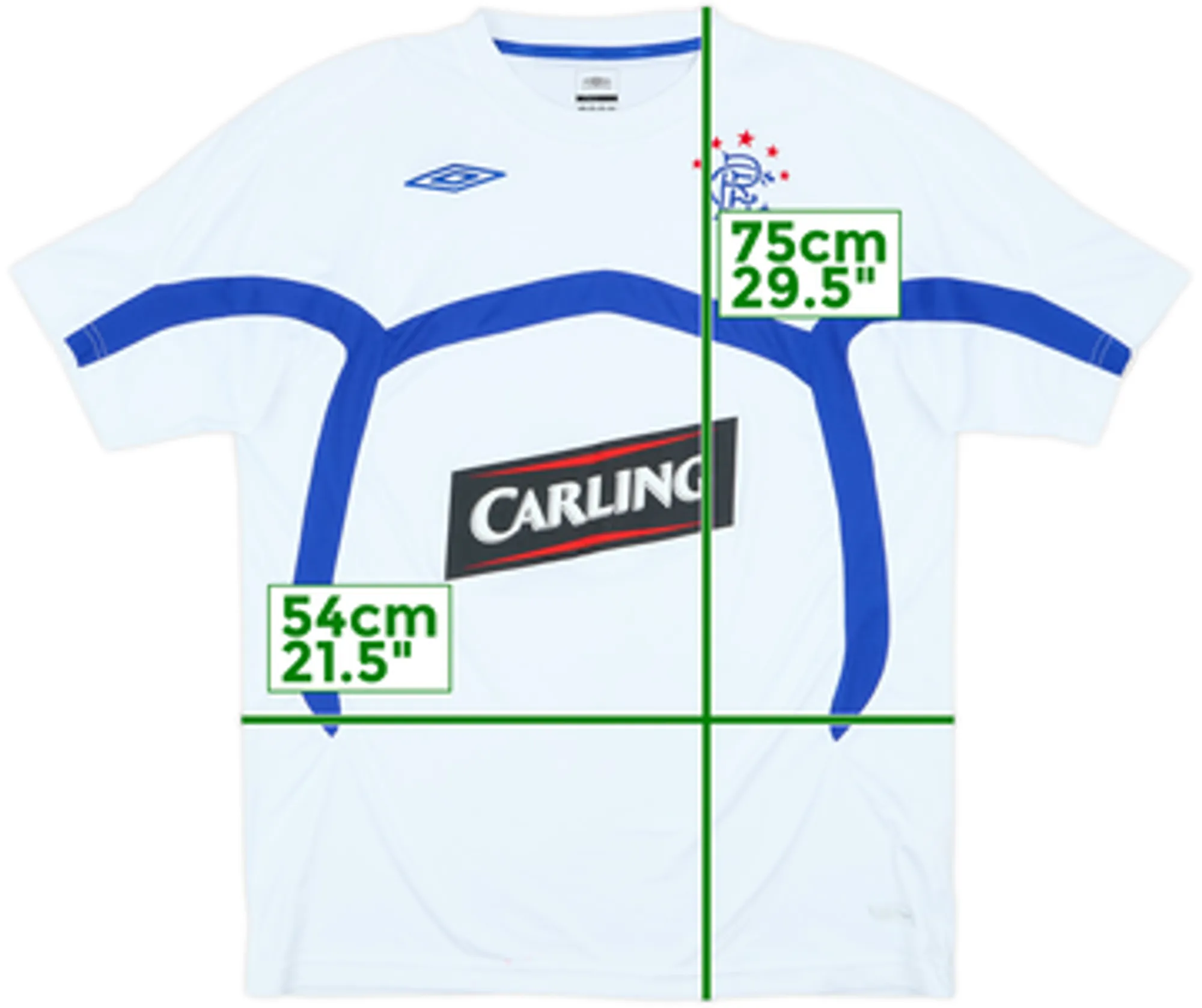 2006-07 Rangers Umbro Training Shirt - 6/10 - (L)