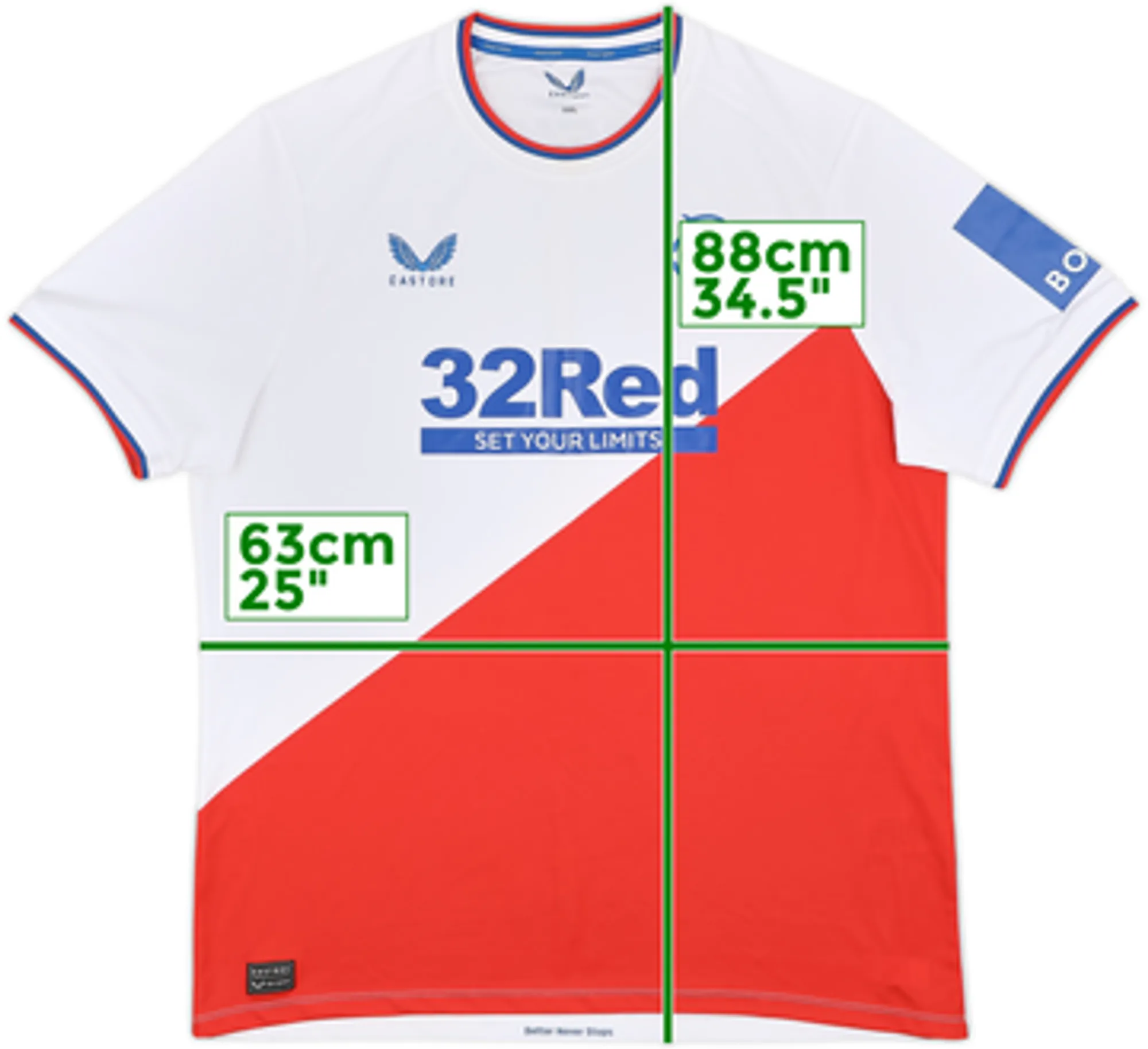2022-23 Rangers Away Shirt - 8/10 - (L)