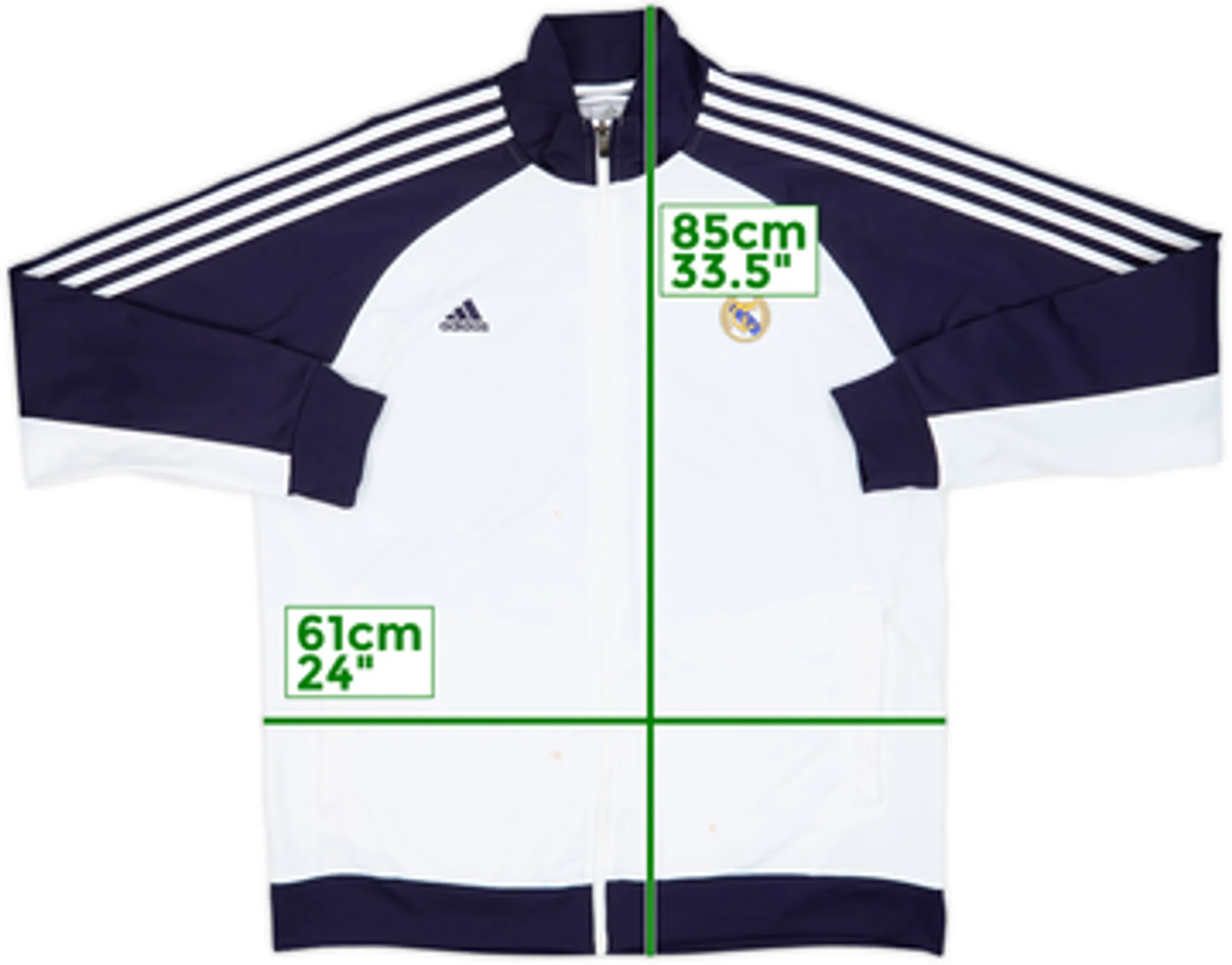 2012-13 Real Madrid adidas Track Jacket - 6/10 - (L)