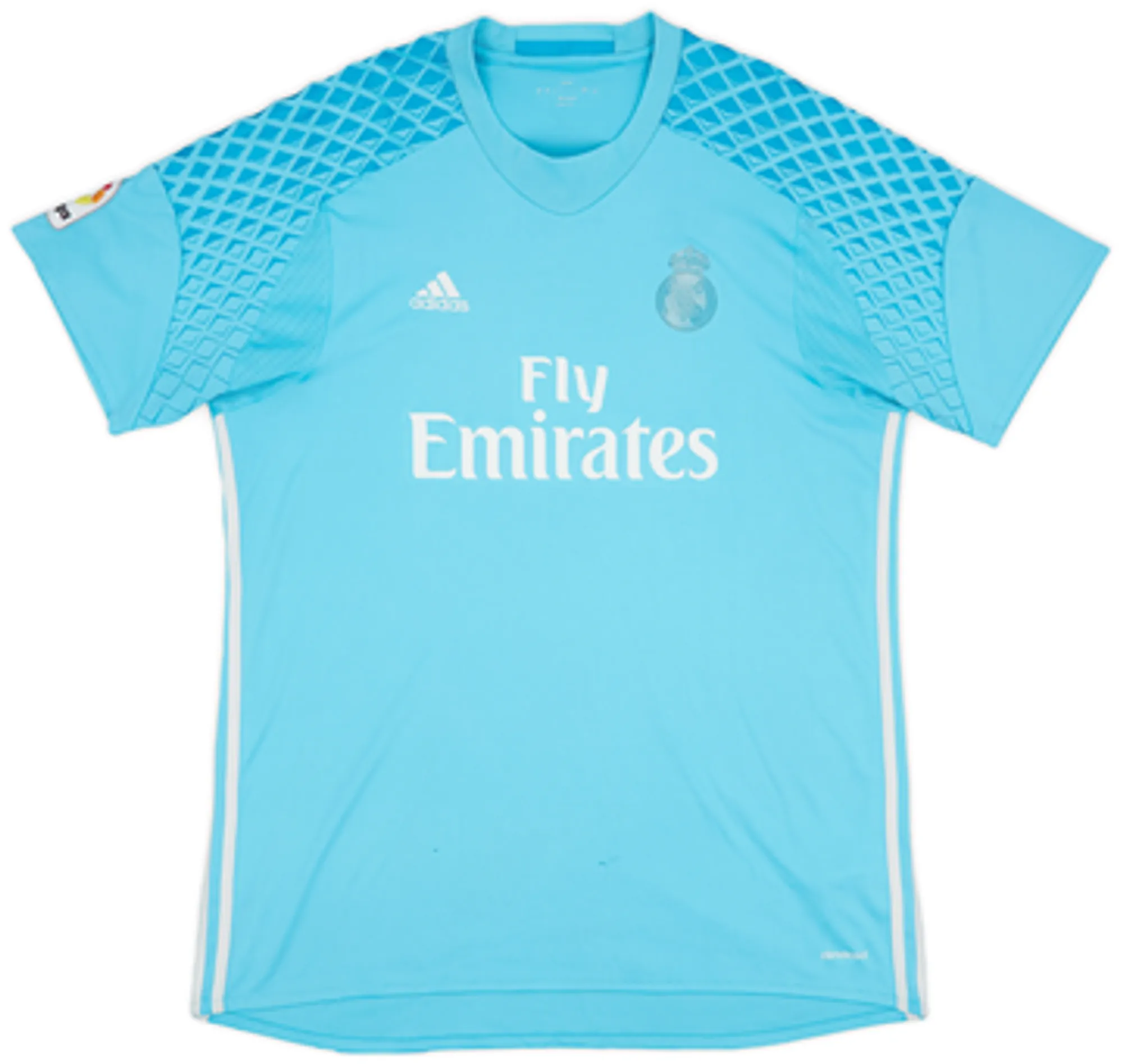 2016-17 Real Madrid GK S/S Shirt - 5/10 - (XL)