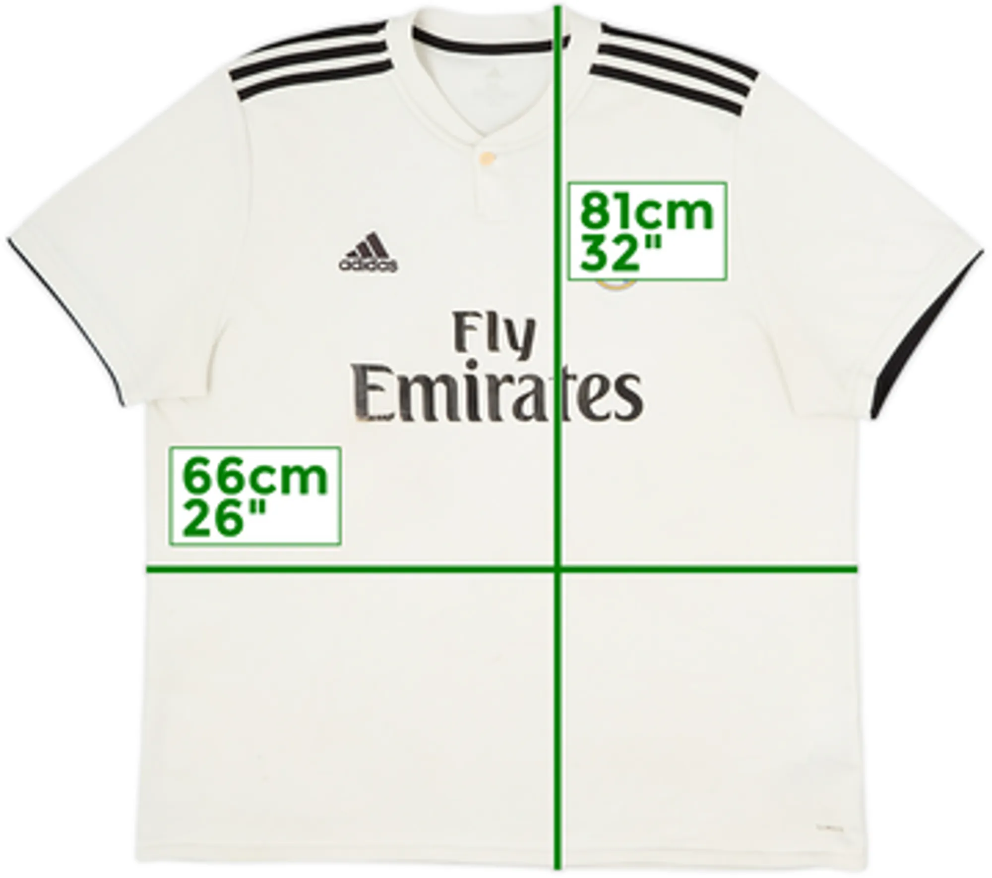 2018-19 Real Madrid Home Shirt - 5/10 - (L.Boys)