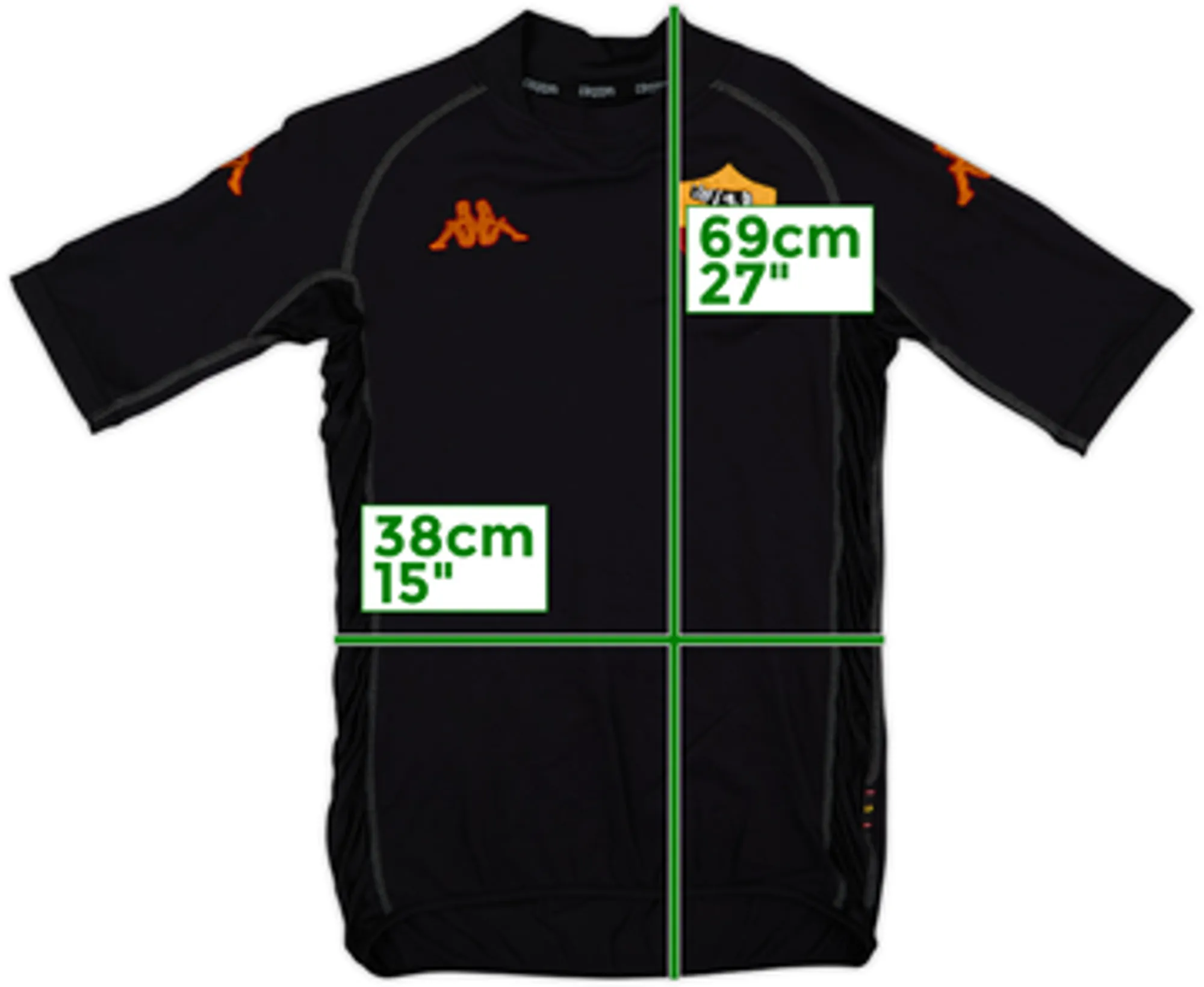 2002-03 Roma Third Shirt - 8/10 - (L)