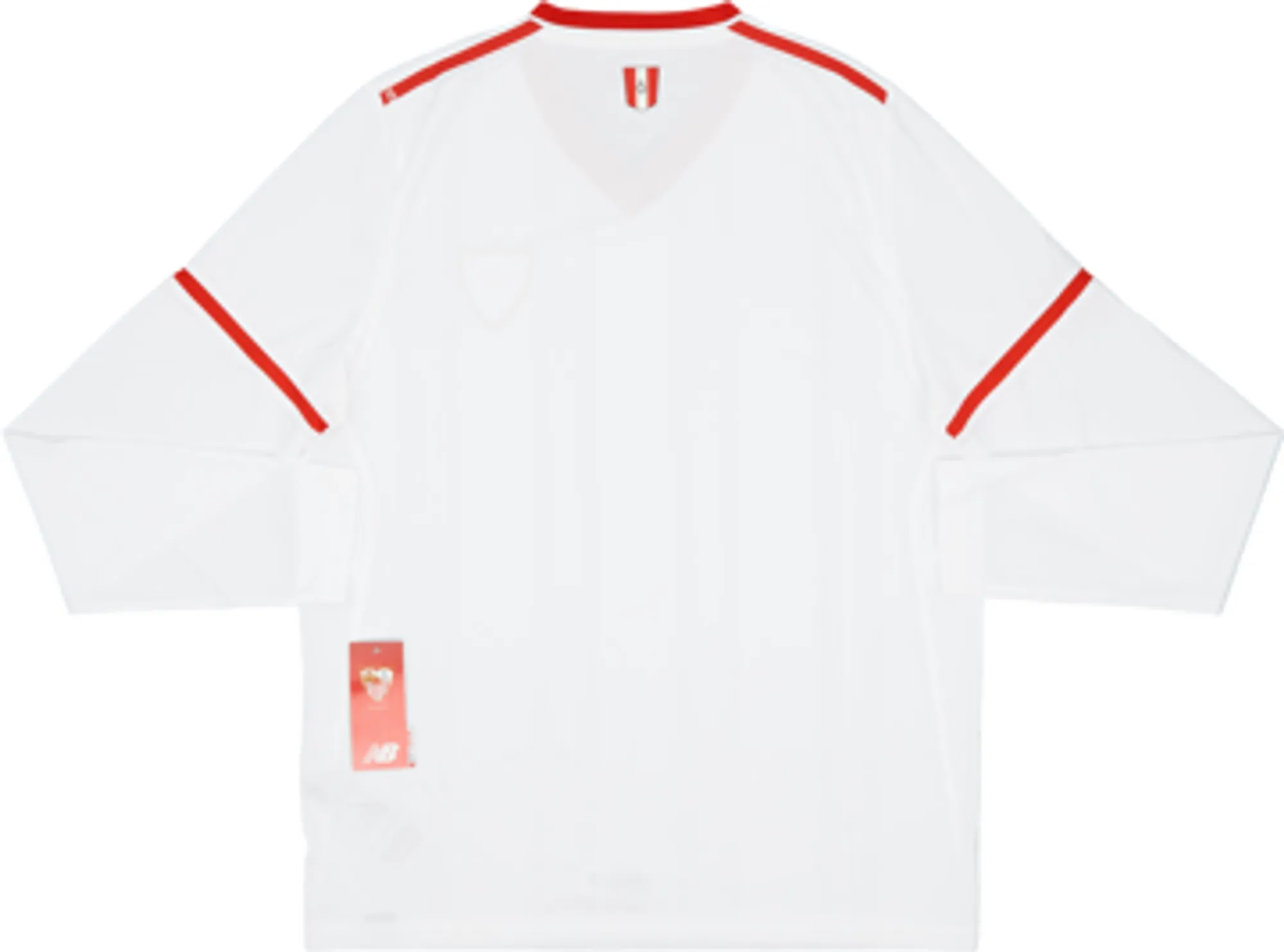 2017-18 Sevilla Home L/S Shirt EM