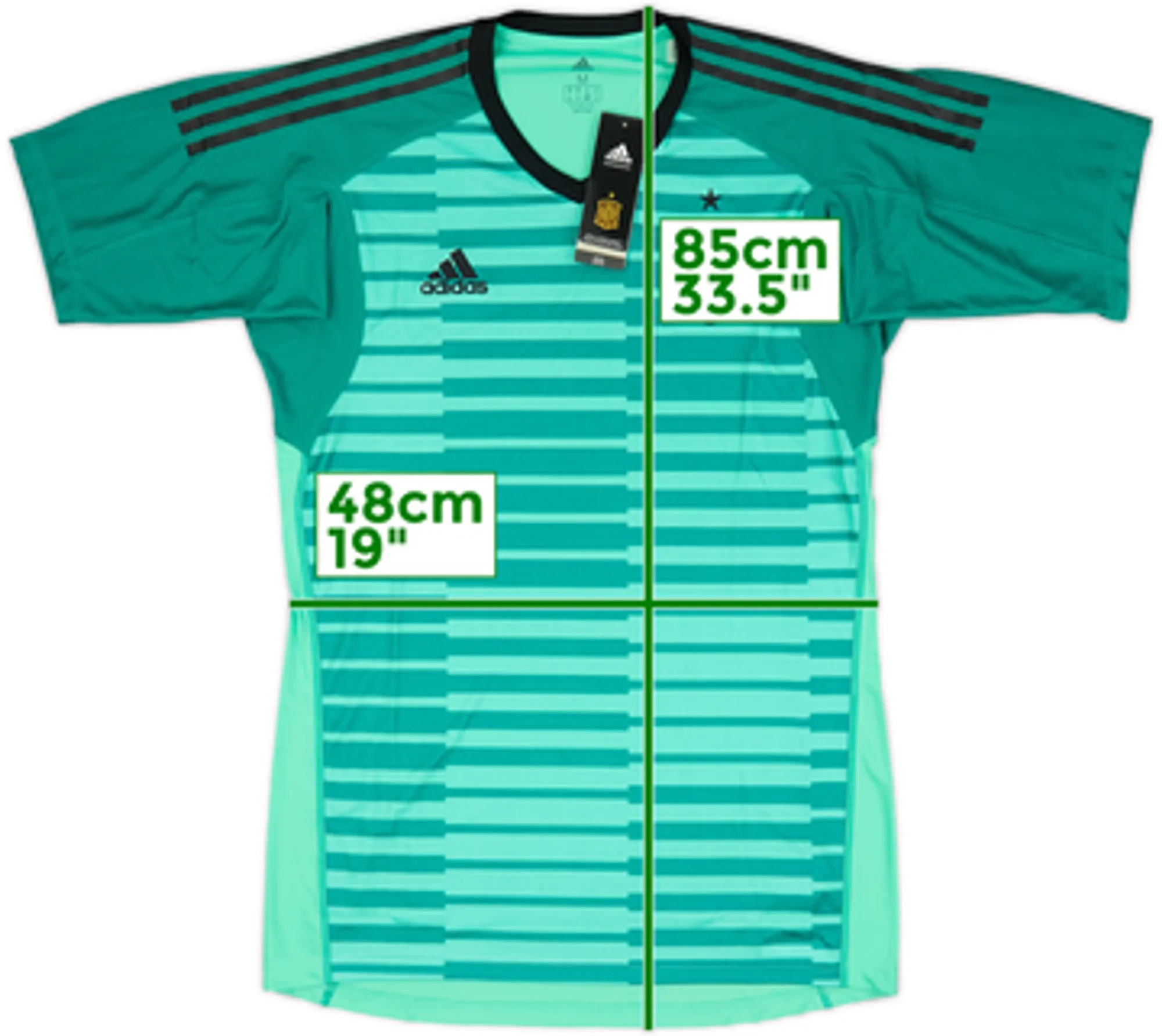 2018-19 Spain GK S/S Shirt (M)