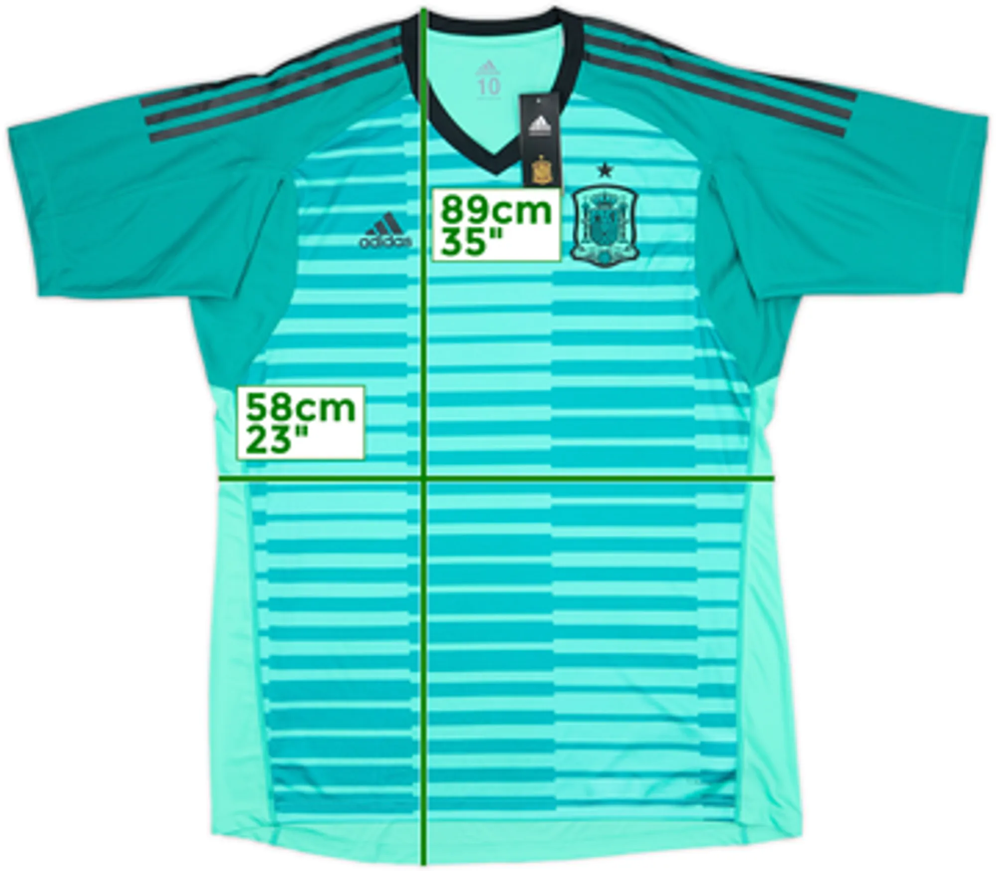 2018-19 Spain Player Issue GK Shirt (XL)