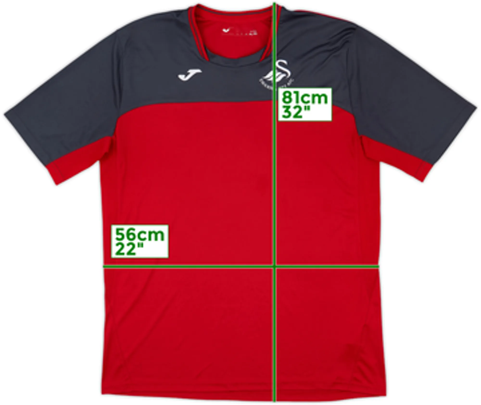 2020-21 Swansea Joma Training Shirt - 8/10 - (L)