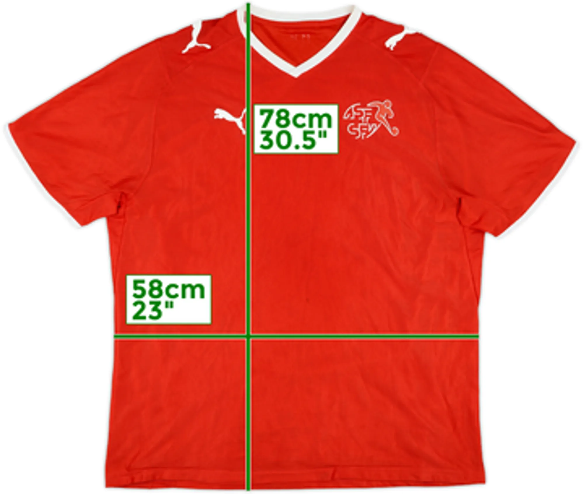 2008-10 Switzerland Home Shirt - 5/10 - (S)