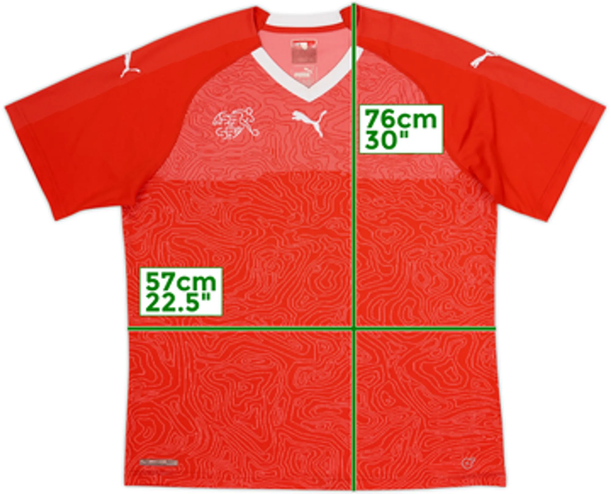 2018-20 Switzerland Home Shirt - 8/10 - (L)