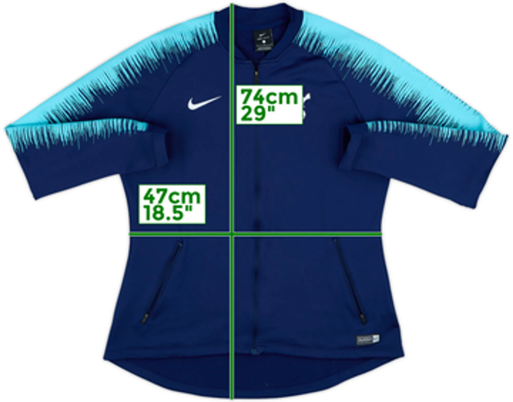 2017-18 Tottenham Nike Track Jacket - 9/10 - (Women's L)