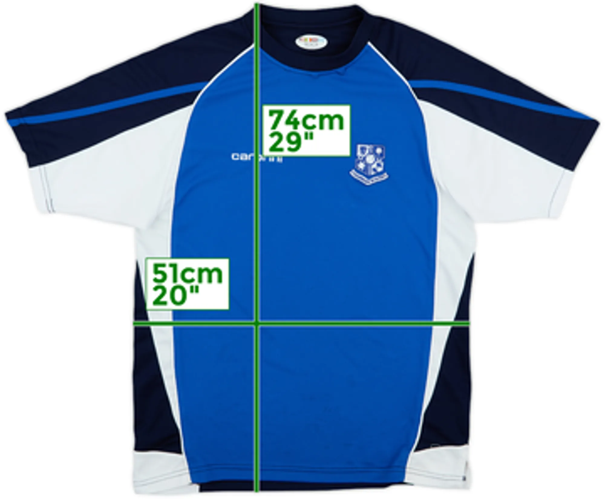 2014-16 Tranmere Rovers Carbrini Training Shirt - 7/10 - (S)