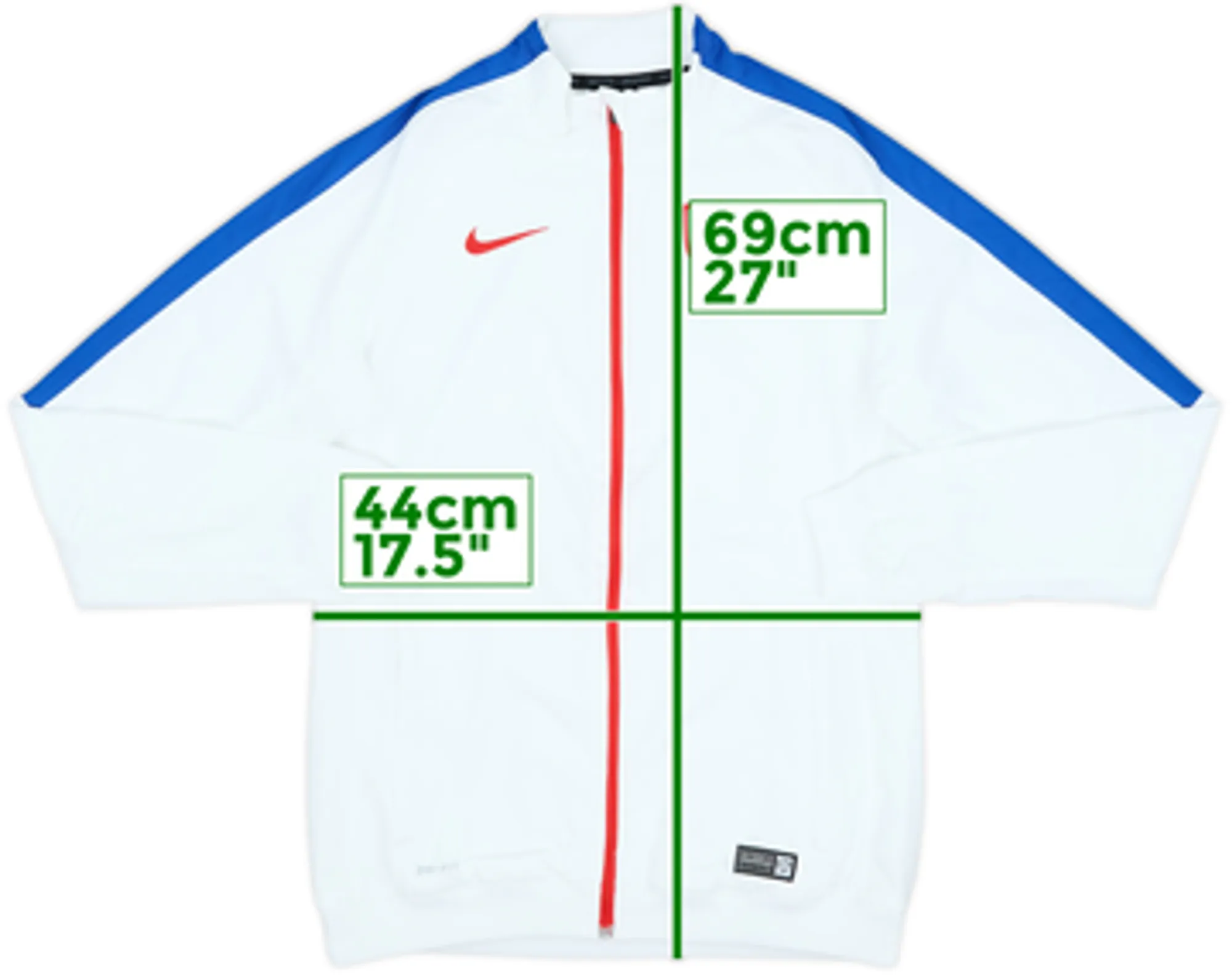 2014-15 USA Nike Track Jacket - 8/10 - (M)