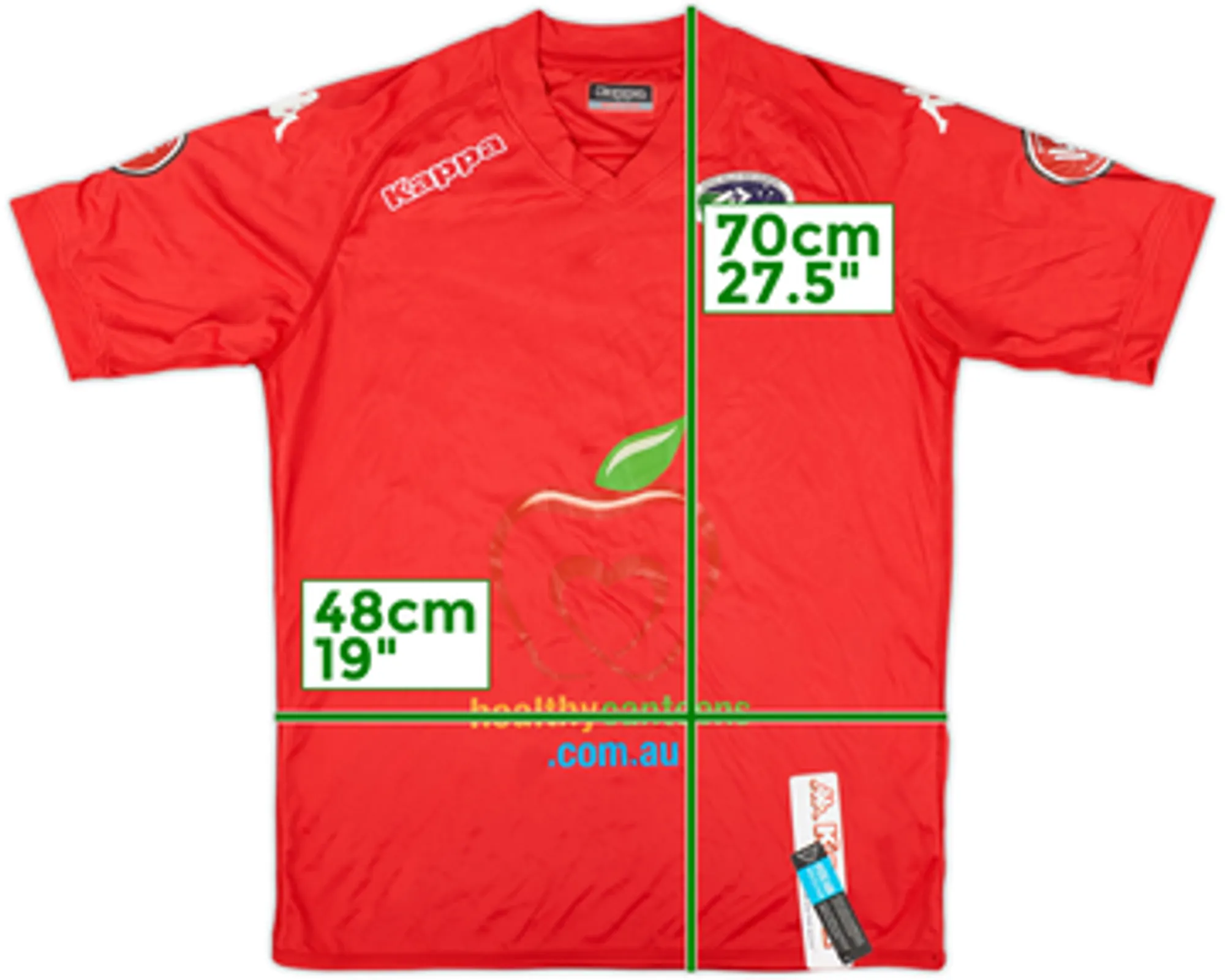 2021-22 Western Sydney Wanderers Kappa Training Shirt (M)