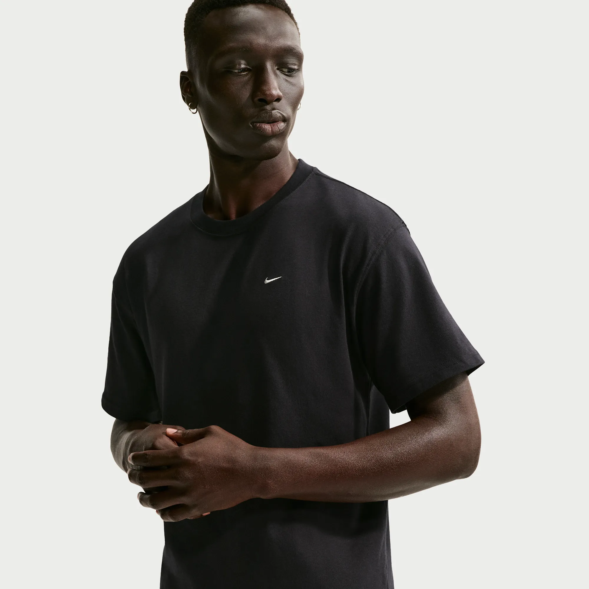 Nike Men's NAC T-Shirt - Black - Cotton