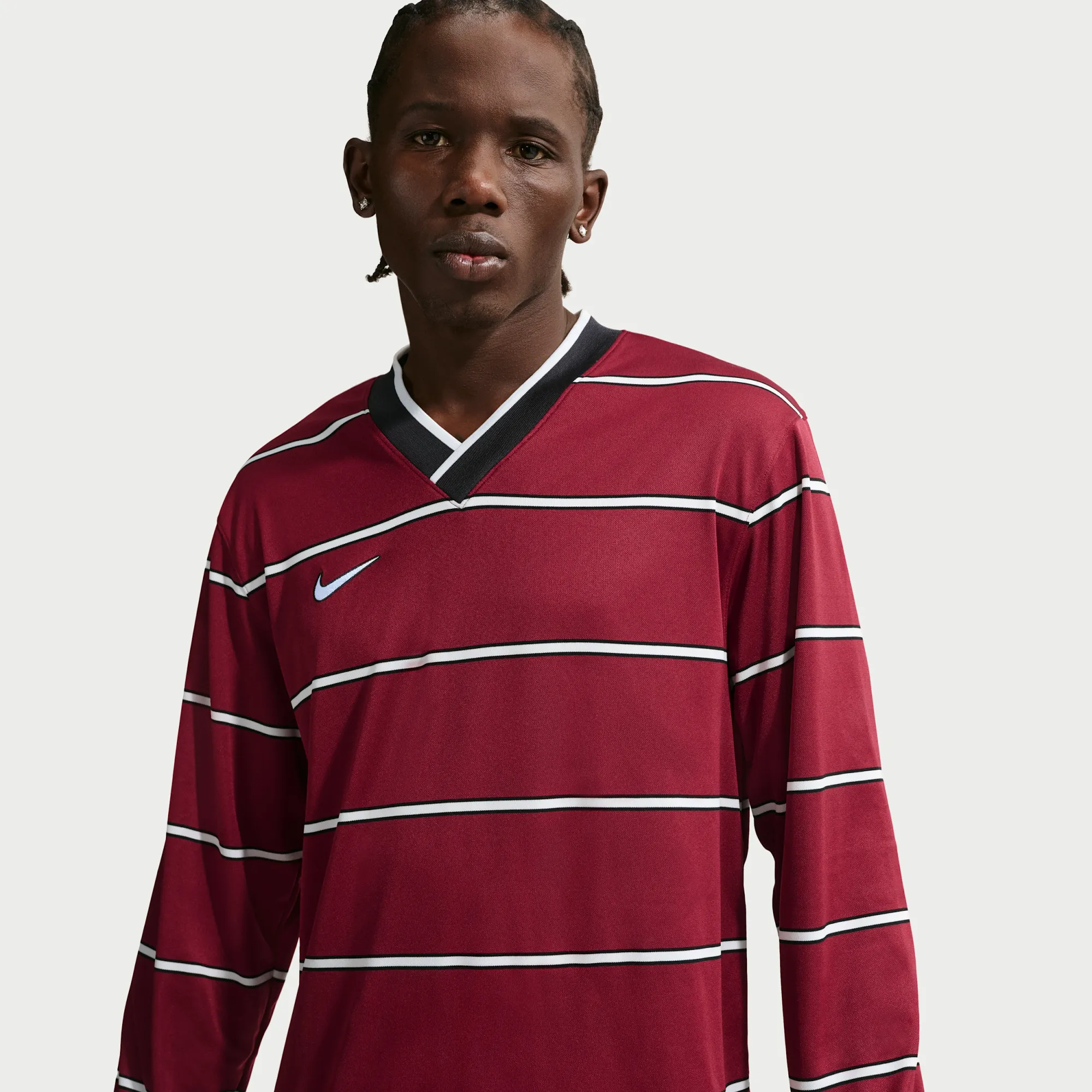 Nike Energy Men's Dri-FIT Soccer Long-Sleeve Football Top - Team Red