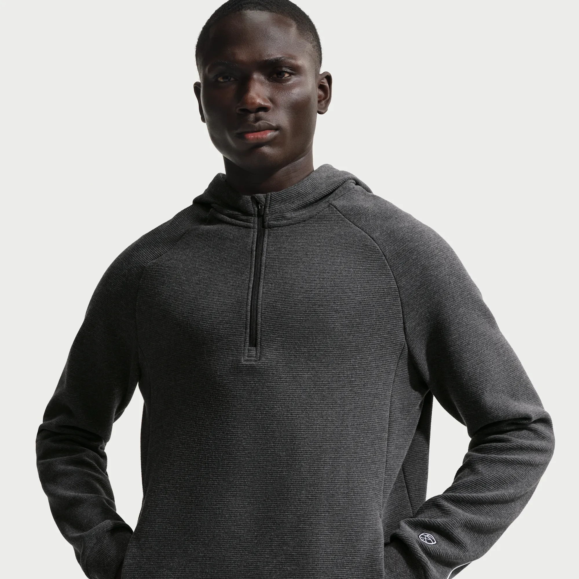 Nike Par Men's Therma-FIT Hoodie - Black - Polyester / / Cotton /