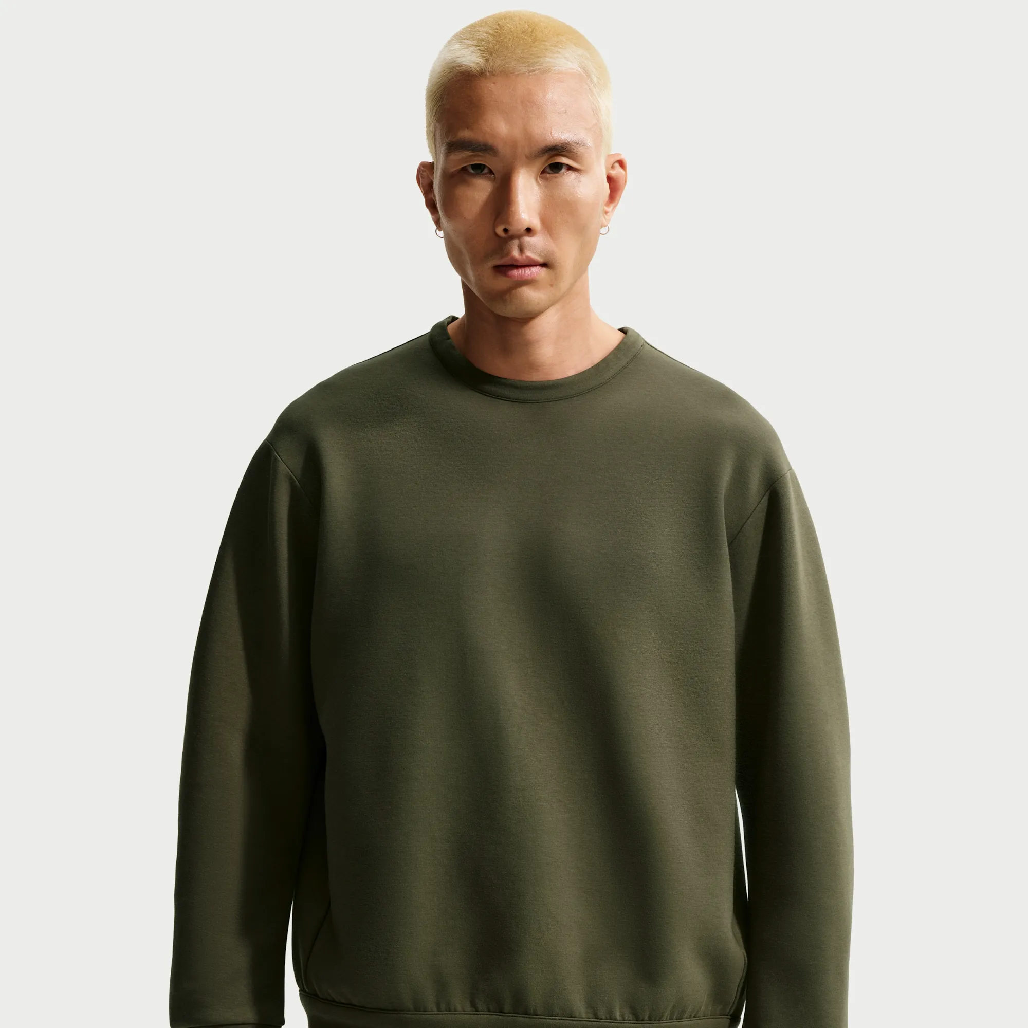 Nike 24.7 ImpossiblySoft Men's Dri-FIT Crew - Cargo Khaki