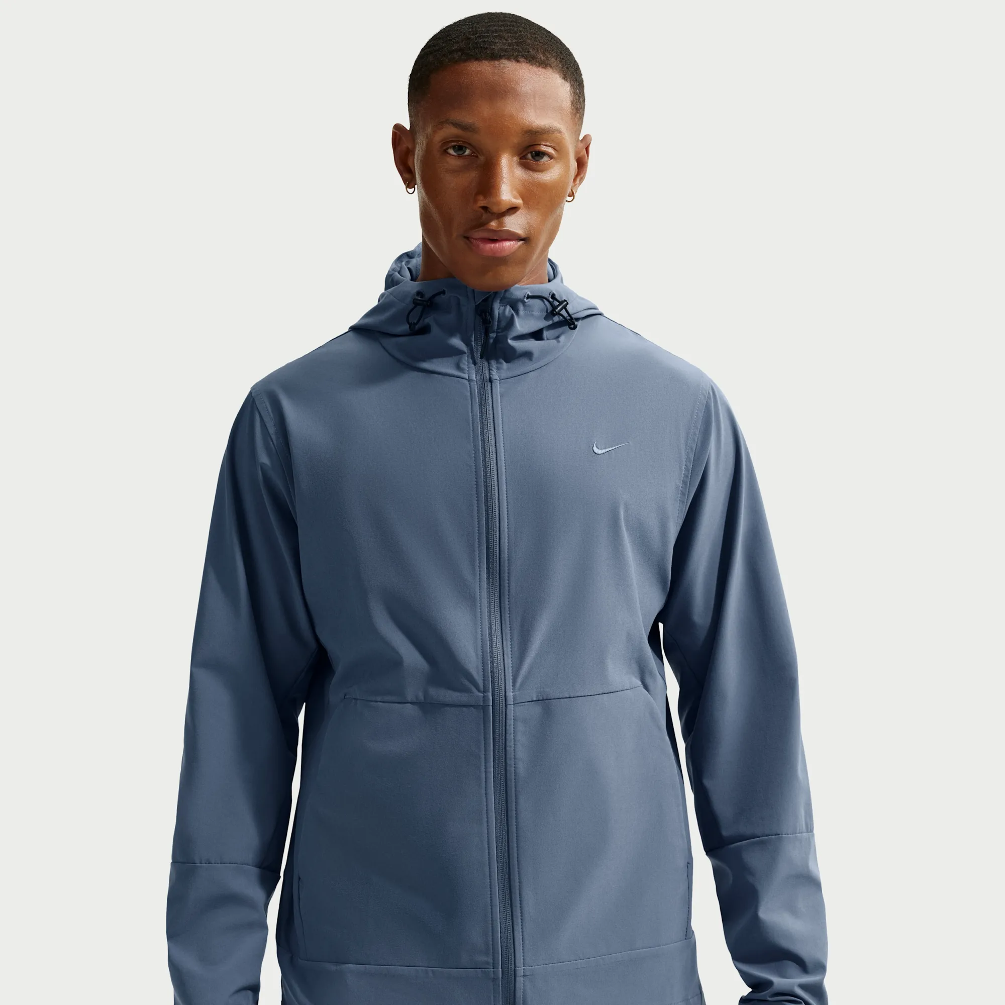 Nike Unlimited Men's Repel Hooded Versatile Jacket - Blue - Polyester/Elastane