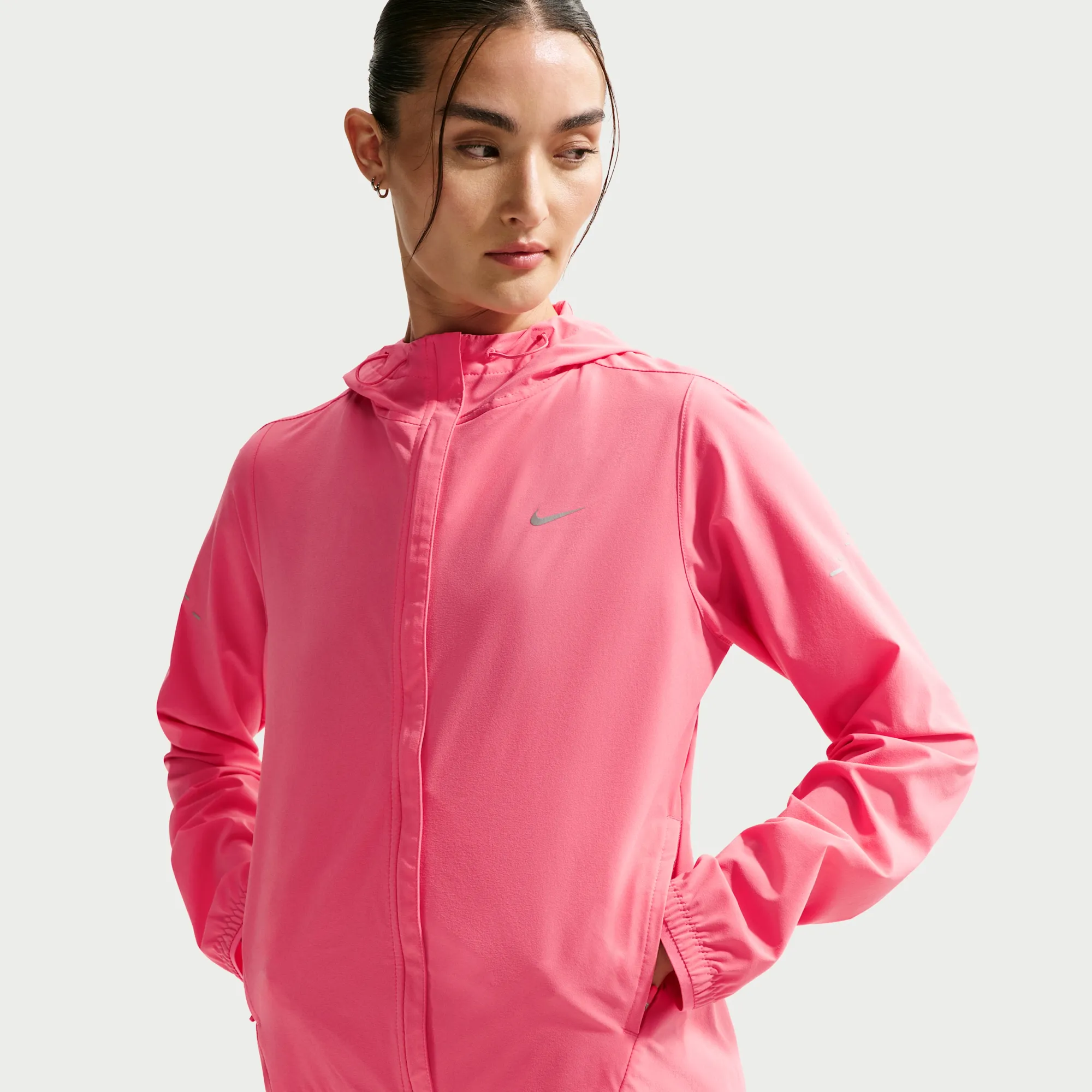 Nike Swift Women's Repel Packable Running Jacket - Pink - Polyester/Elastane