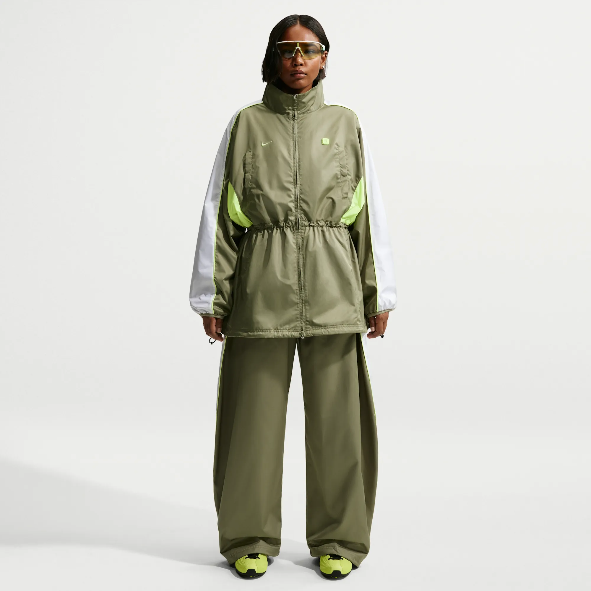 Nike Shox Women's Woven Trousers - Grey - Polyester