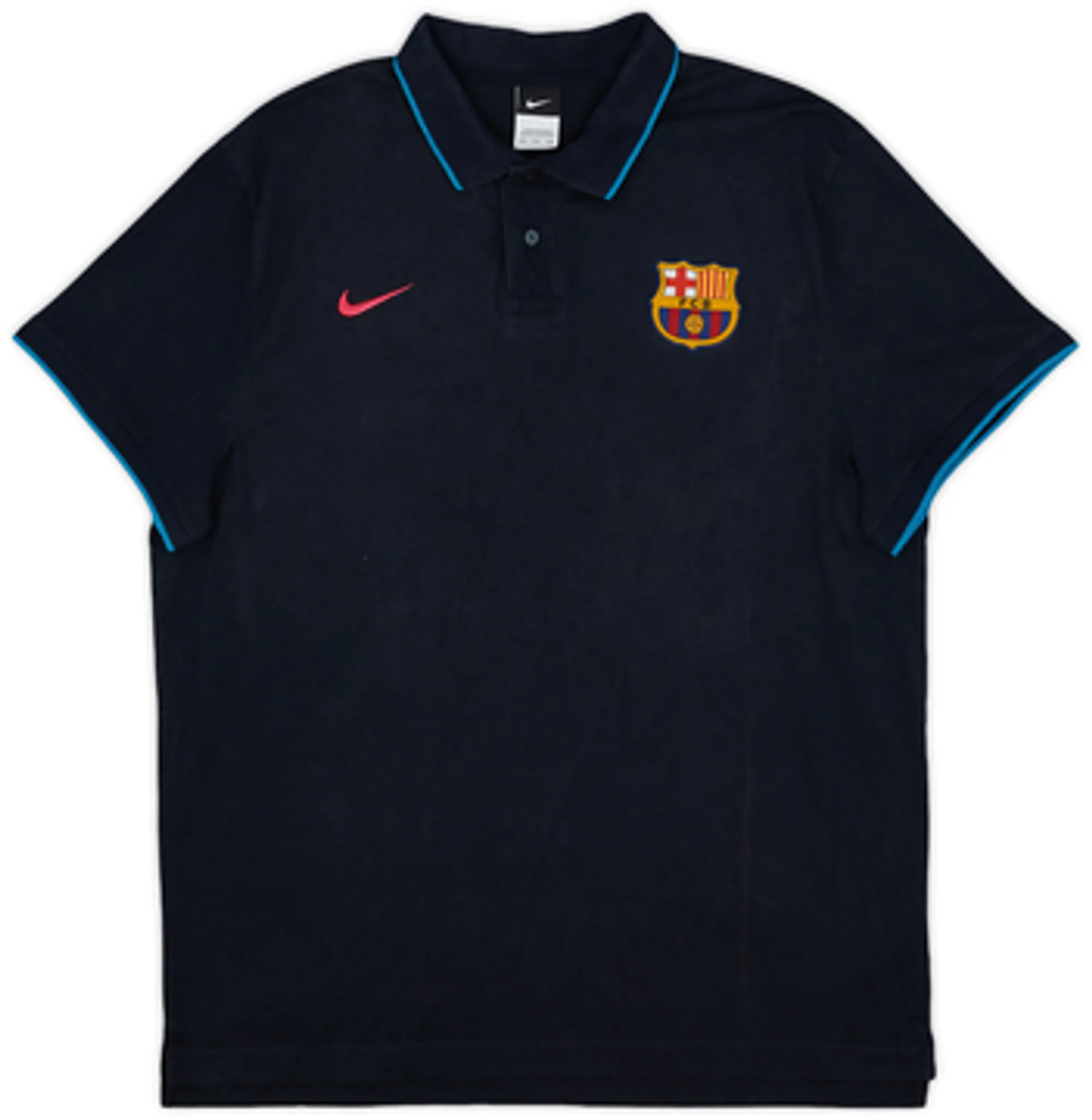 2010-11 Barcelona Nike Polo Shirt - 8/10 - (L)