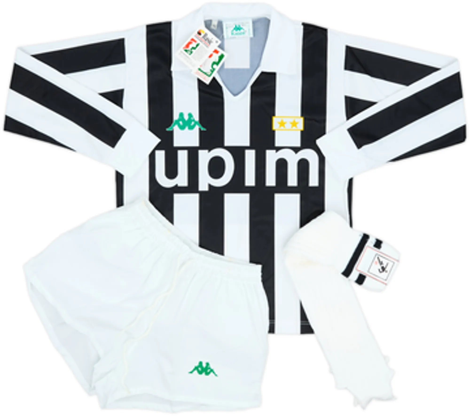1990-92 Juventus Basic Home Full Kit (S.Boys)