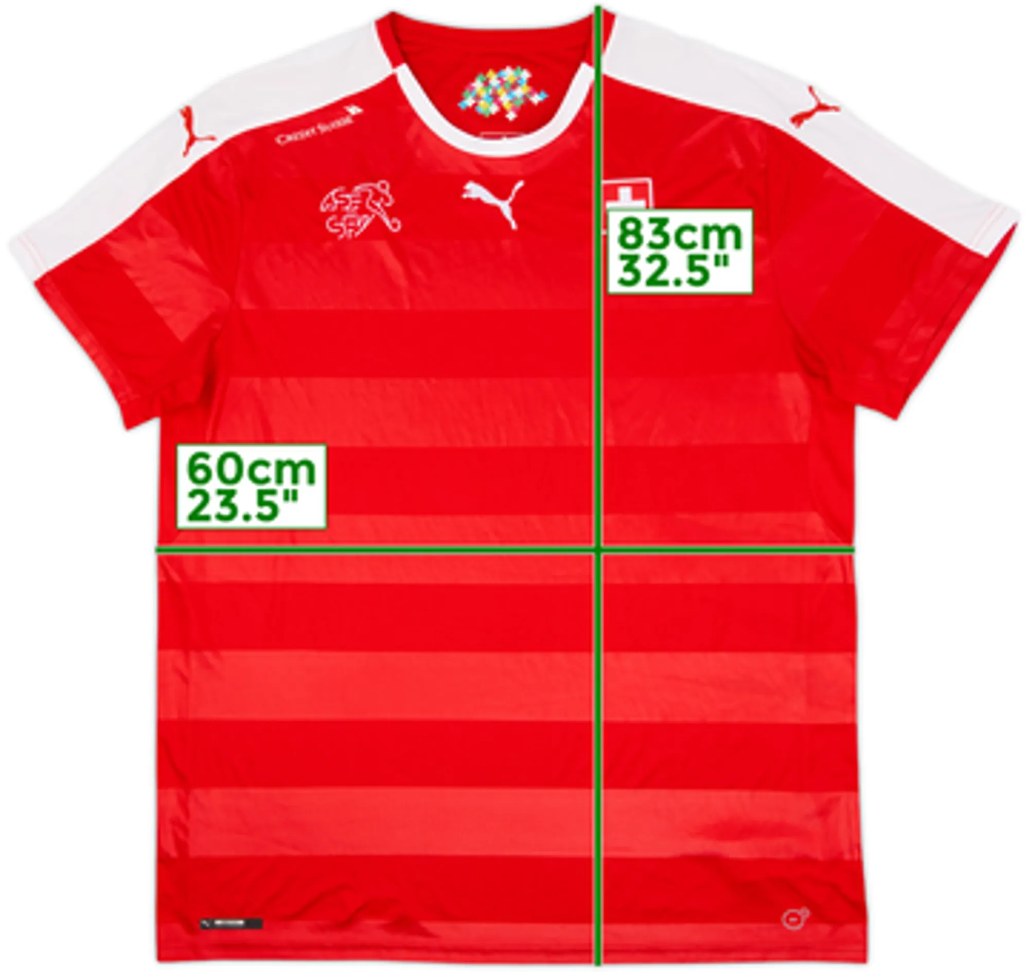 2016-17 Switzerland Home Shirt - 10/10 - (L)