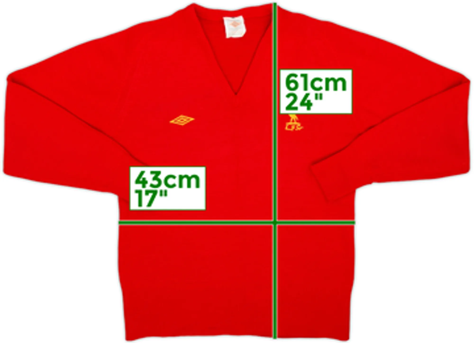 1979-82 Liverpool Umbro Knitted Jumper - 9/10 - (S)