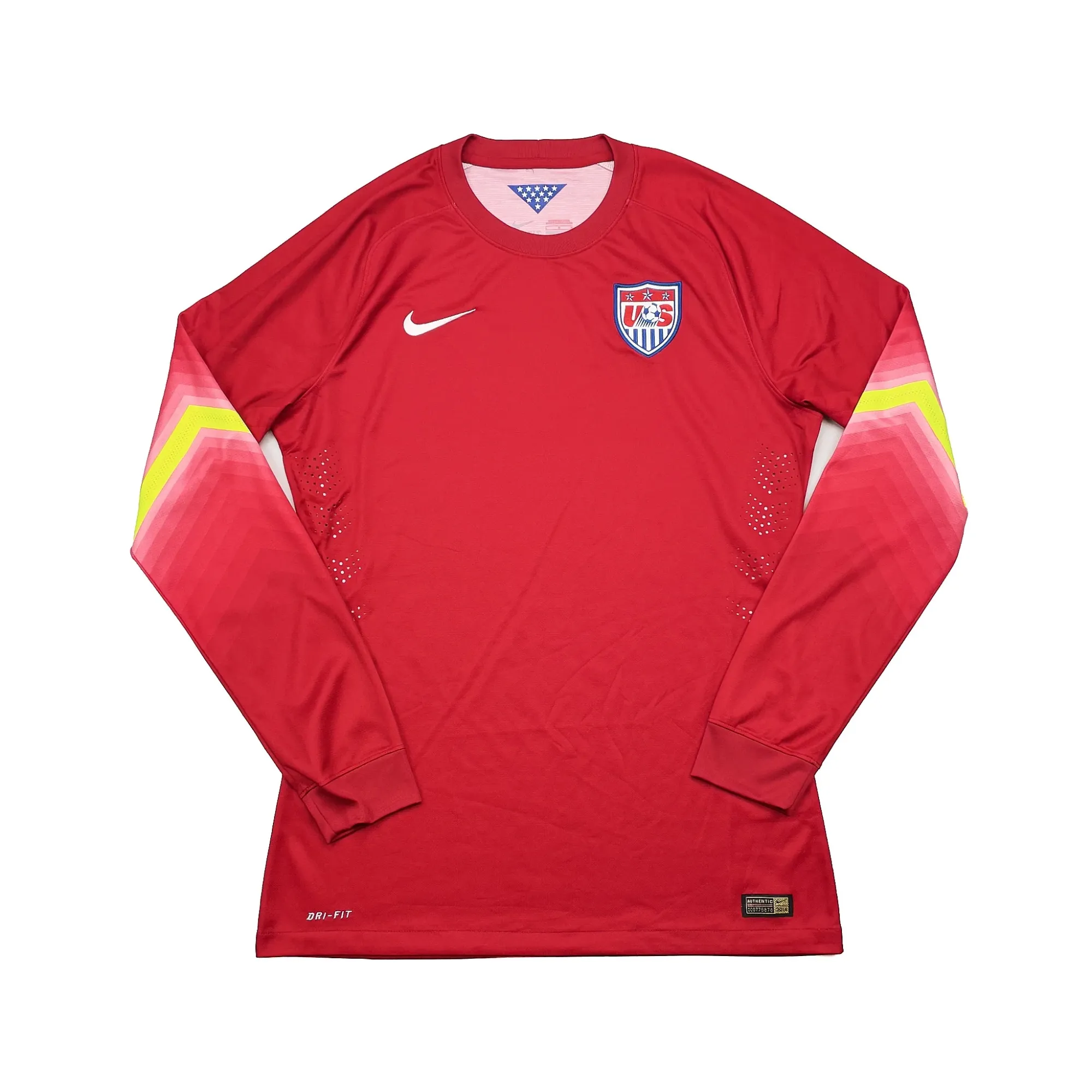 2014/15 Usa *Player Issue* Gk Shirt (L) Nike | CULT KITS