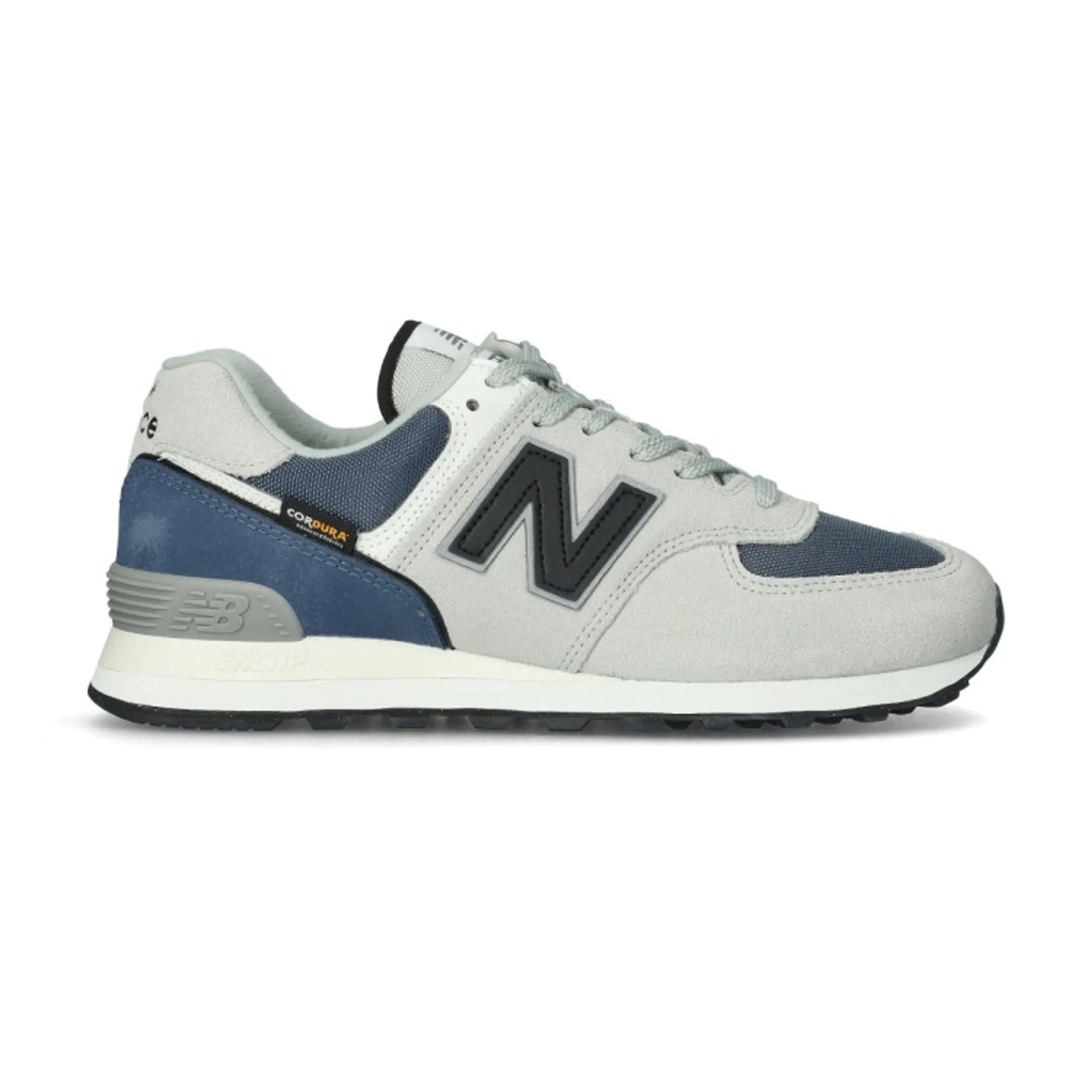 New Balance Unisex 574 in Beige/White Suede/Mesh