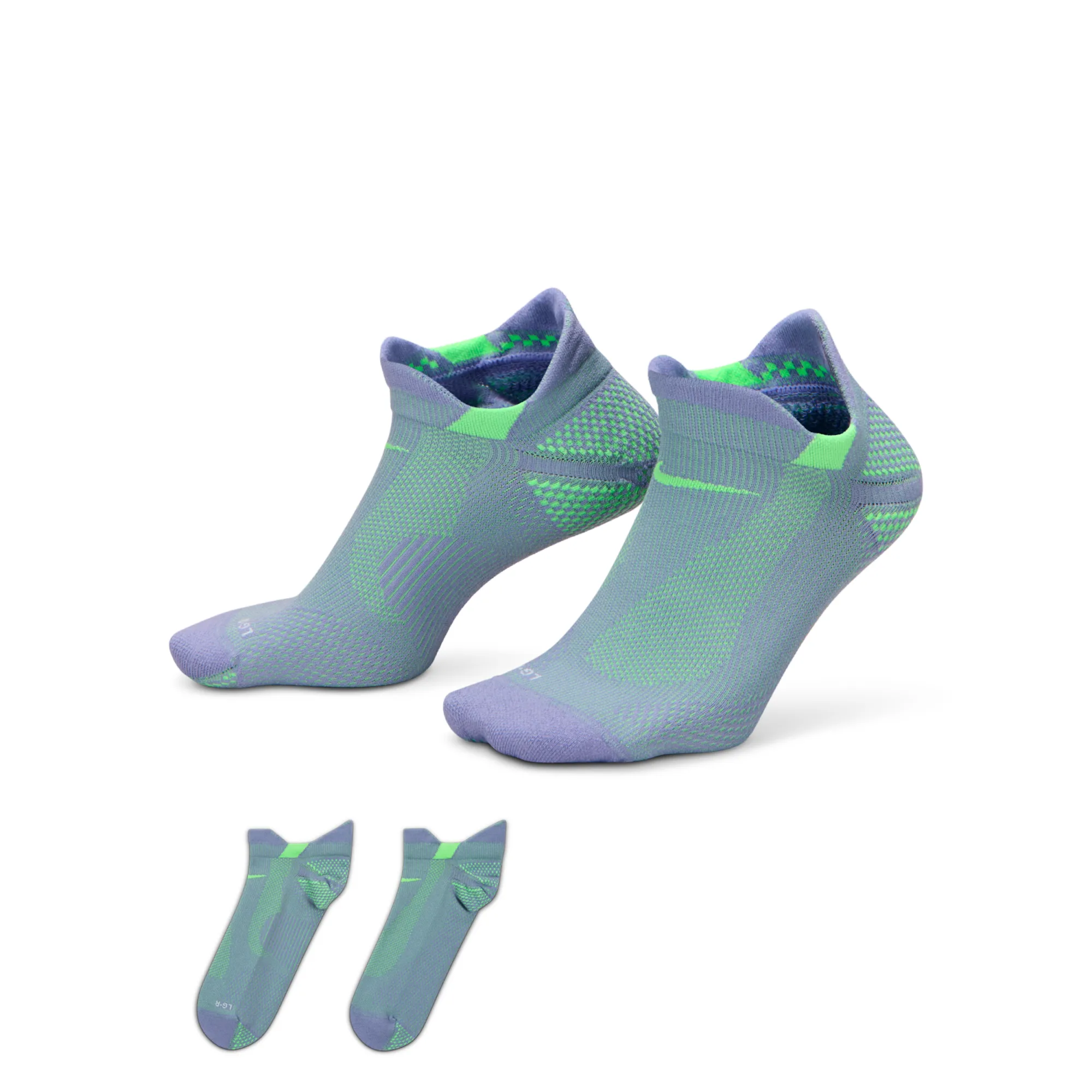 Nike Running Lightweight No-Show Socks (1 Pair) - Purple